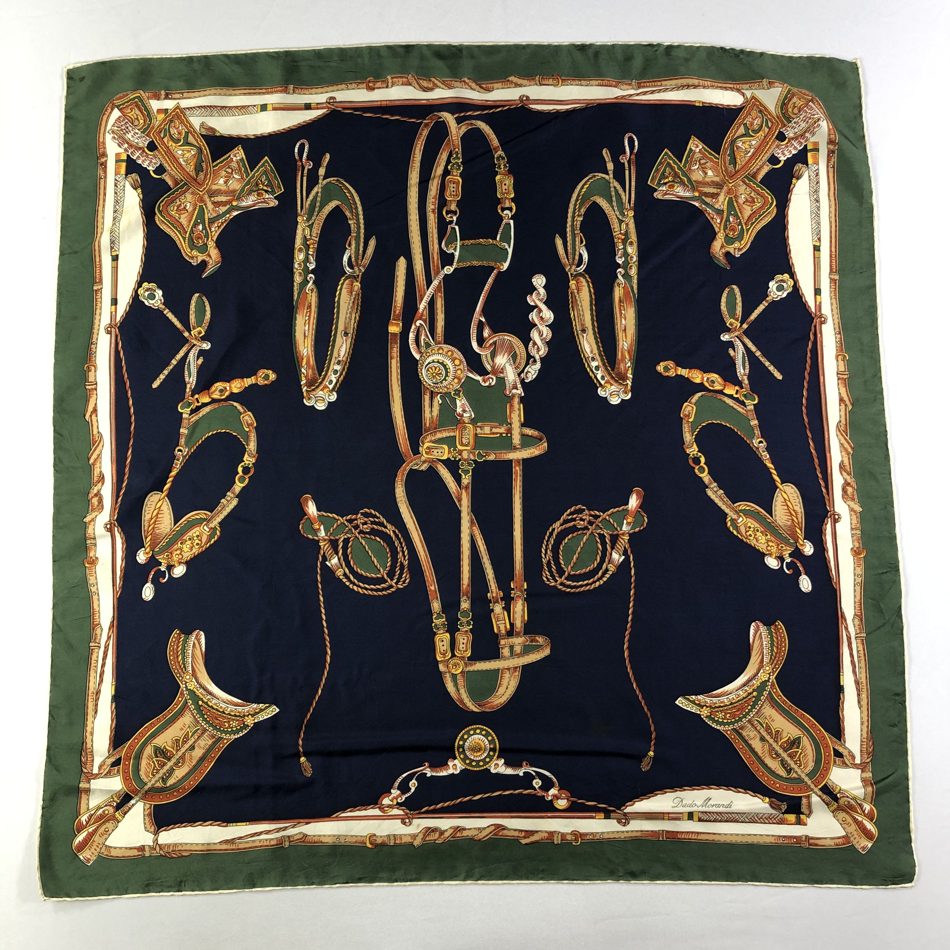 Vintage Vintage Dado Morandi Silk Scarf Size ONE SIZE - 2 Thumbnail