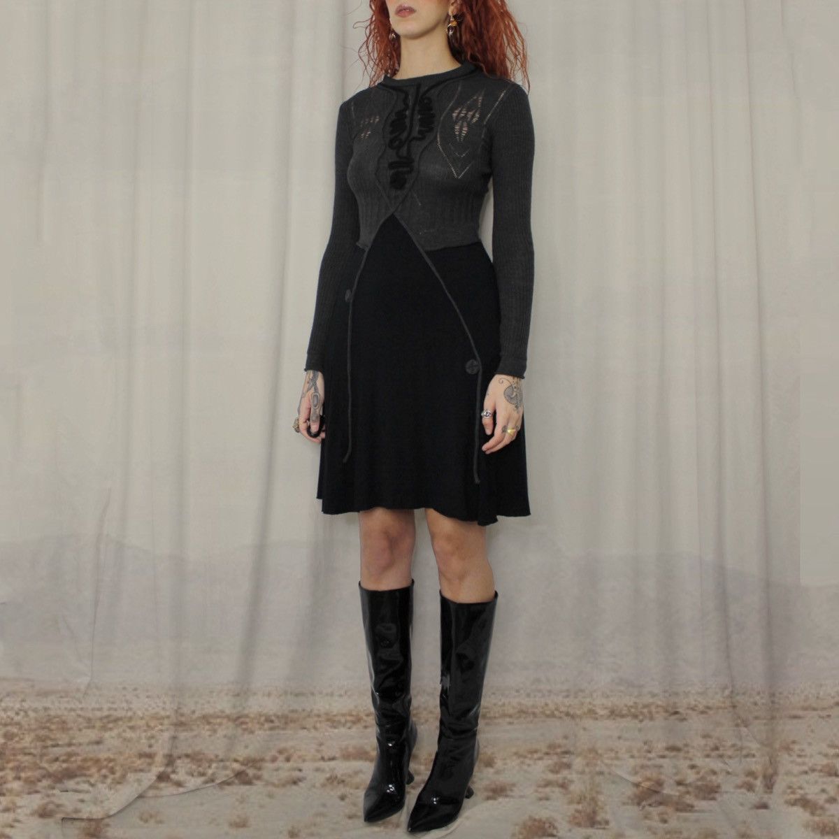 Other 🧺PIANURA STUDIO KNIT DRESS🧺 Size S / US 4 / IT 40 - 2 Thumbnail