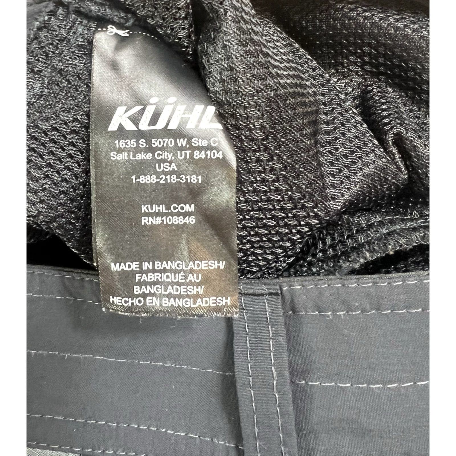 Vintage Kuhl Mens Pants Chino Regular Size 38 38x30 Inseam 30 Dark Grey Gray Pockets Comfort Logo Outdoor Hiking Size US 38 / EU 54 - 6 Thumbnail