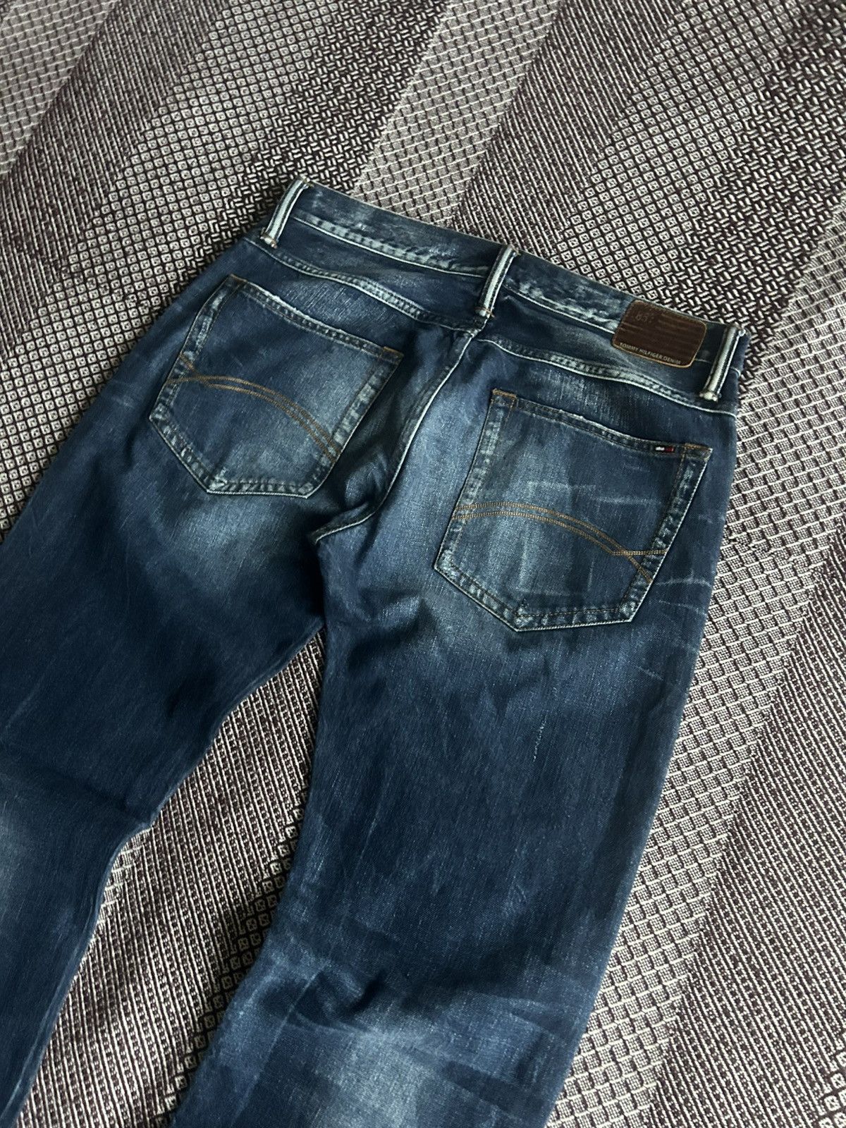 Tommy Hilfiger Tommy Hilfiger Denim Jeans Ryder Distressed Washed Y2K Sz 34 Size US 34 / EU 50 - 8 Thumbnail
