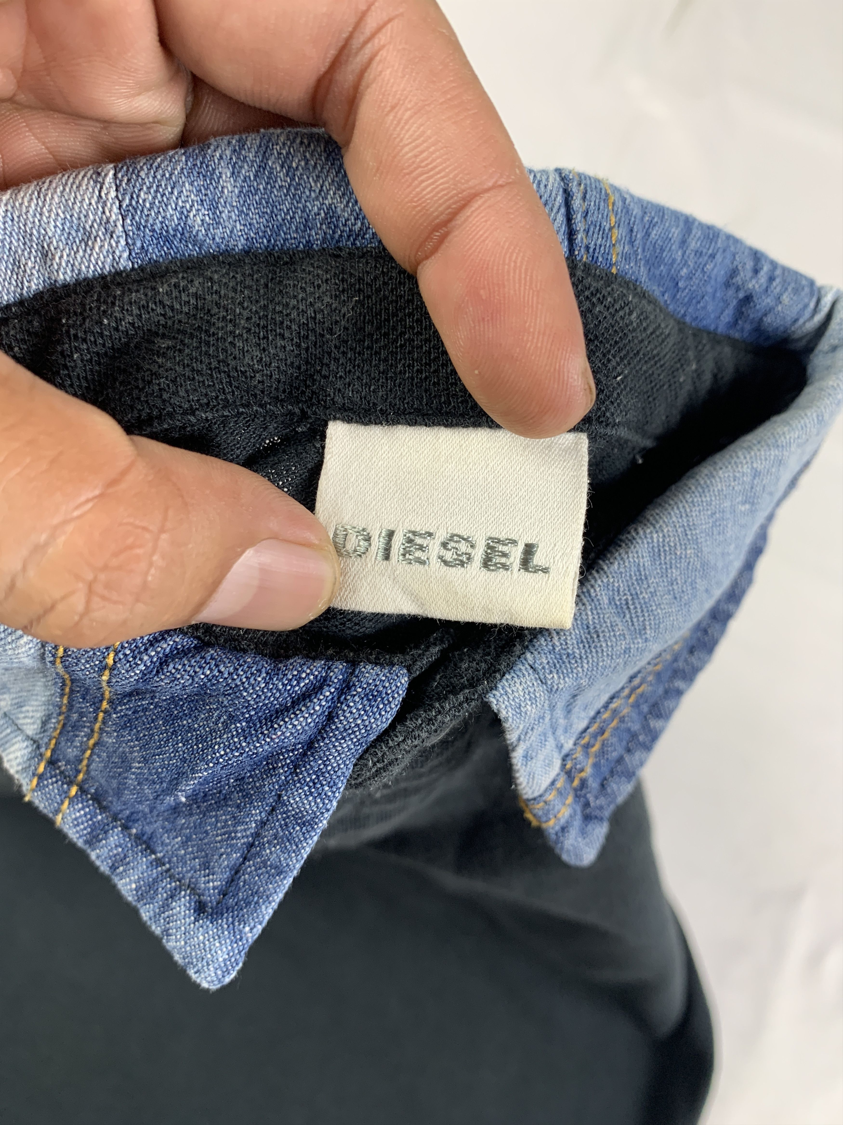 Diesel Diesel Black Embroidered Baby Polo (M) Size S / US 4 / IT 40 - 7 Thumbnail