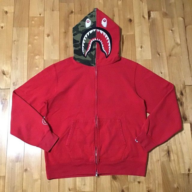 Bape × Swarovski 🔥XL🔥 BAPE Swarovski shark full zip hoodie a bathing ape Size US XL / EU 56 / 4 - 2 Thumbnail