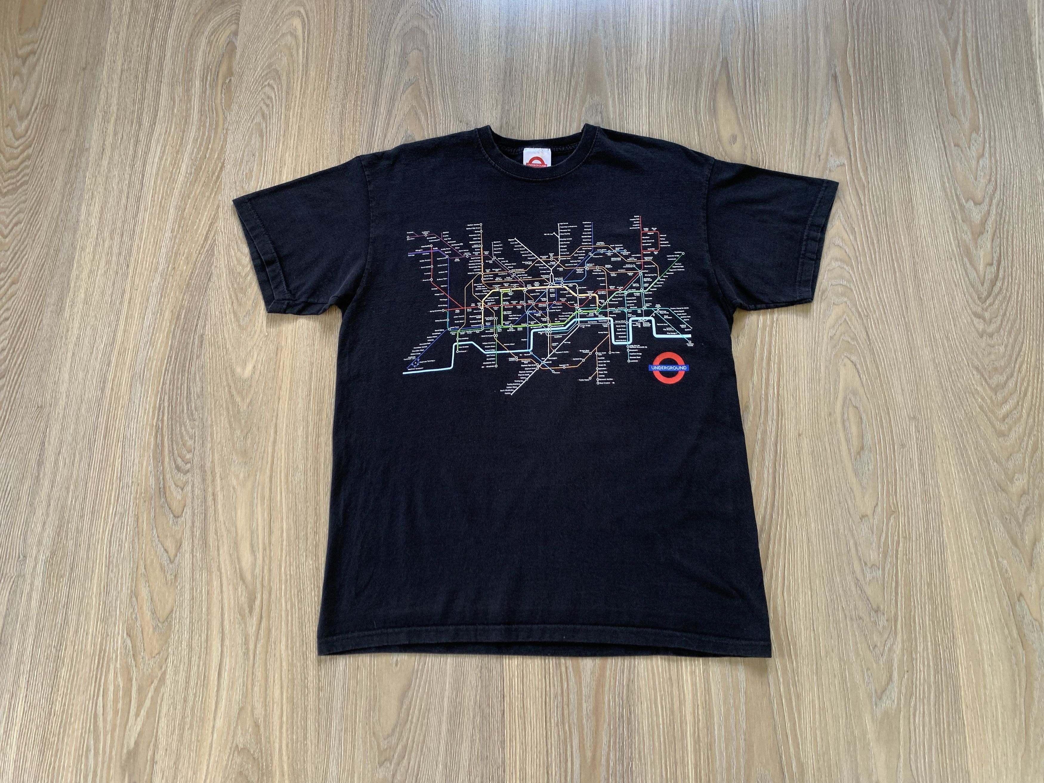Other Vintage London Underground Subway Map T Shirt Size US L / EU 52-54 / 3 - 1 Thumbnail
