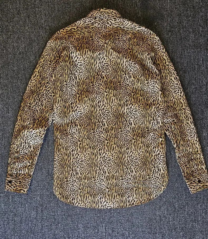 Saint Laurent Paris Saint Laurent Men's Leopard Print Shirt. Size US M / EU 48-50 / 2 - 4 Thumbnail