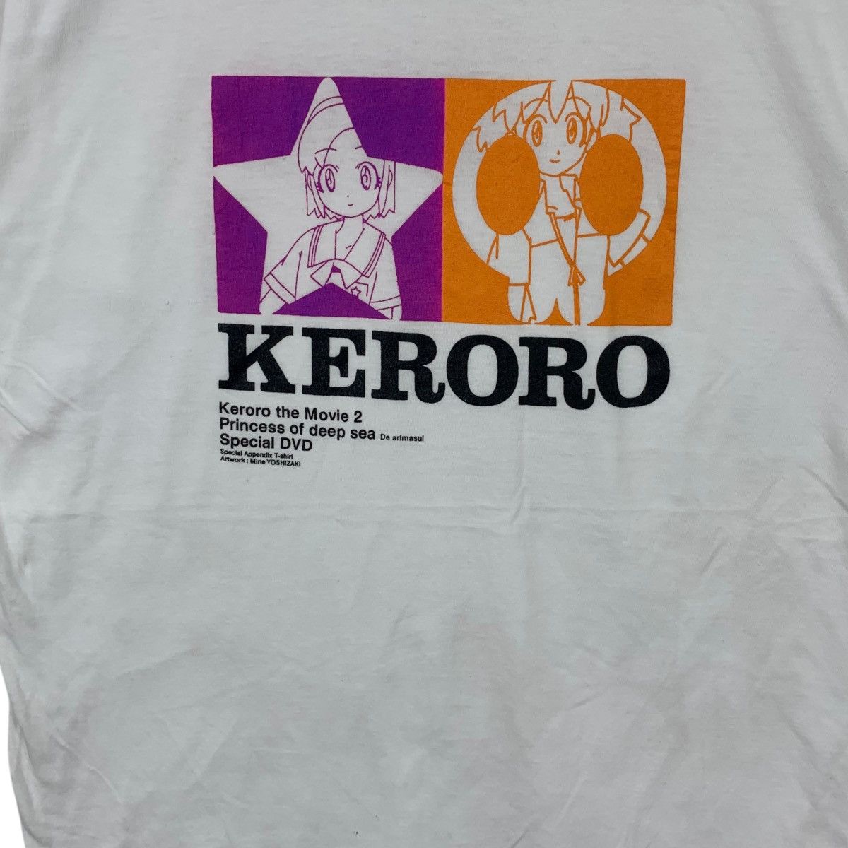 Other KERORO ANIME MOVIE The Deep Sea Princess Tee Shirt Top Size US S / EU 44-46 / 1 - 3 Thumbnail