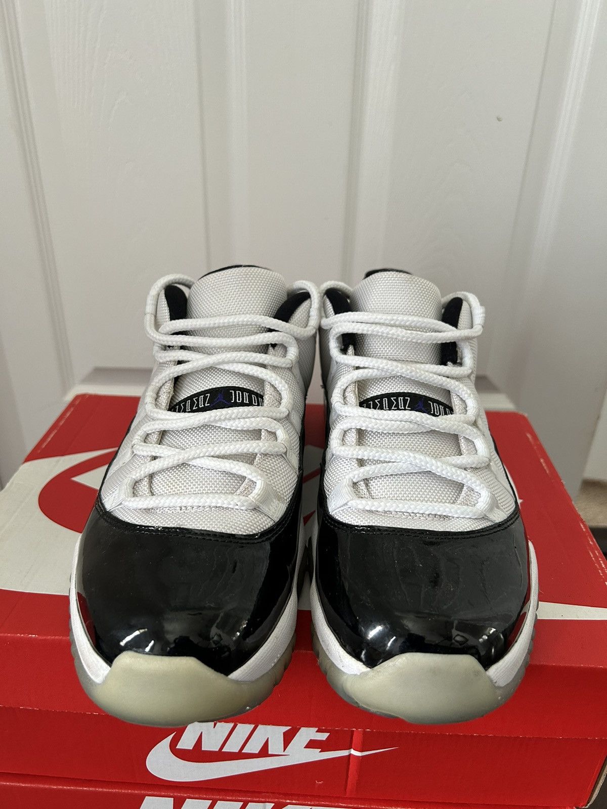 Jordan Brand × Nike Jordan 11 Retro Low ‘Concord’ Size US 10 / EU 43 - 3 Thumbnail