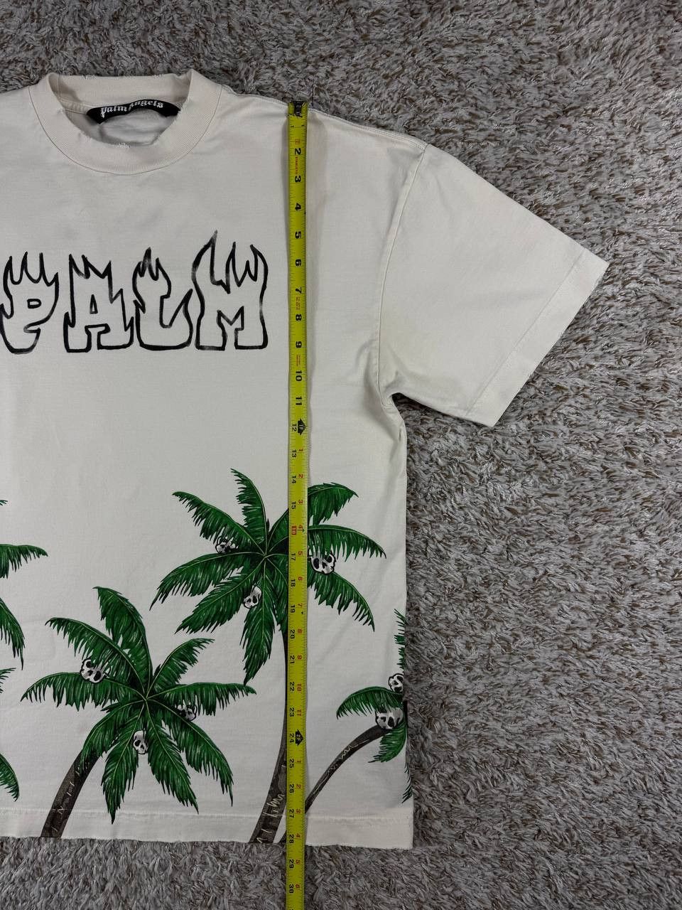 Palm Angels Palm Angels Men’s Palm and Skull White T-Shirt Size US S / EU 44-46 / 1 - 6 Thumbnail