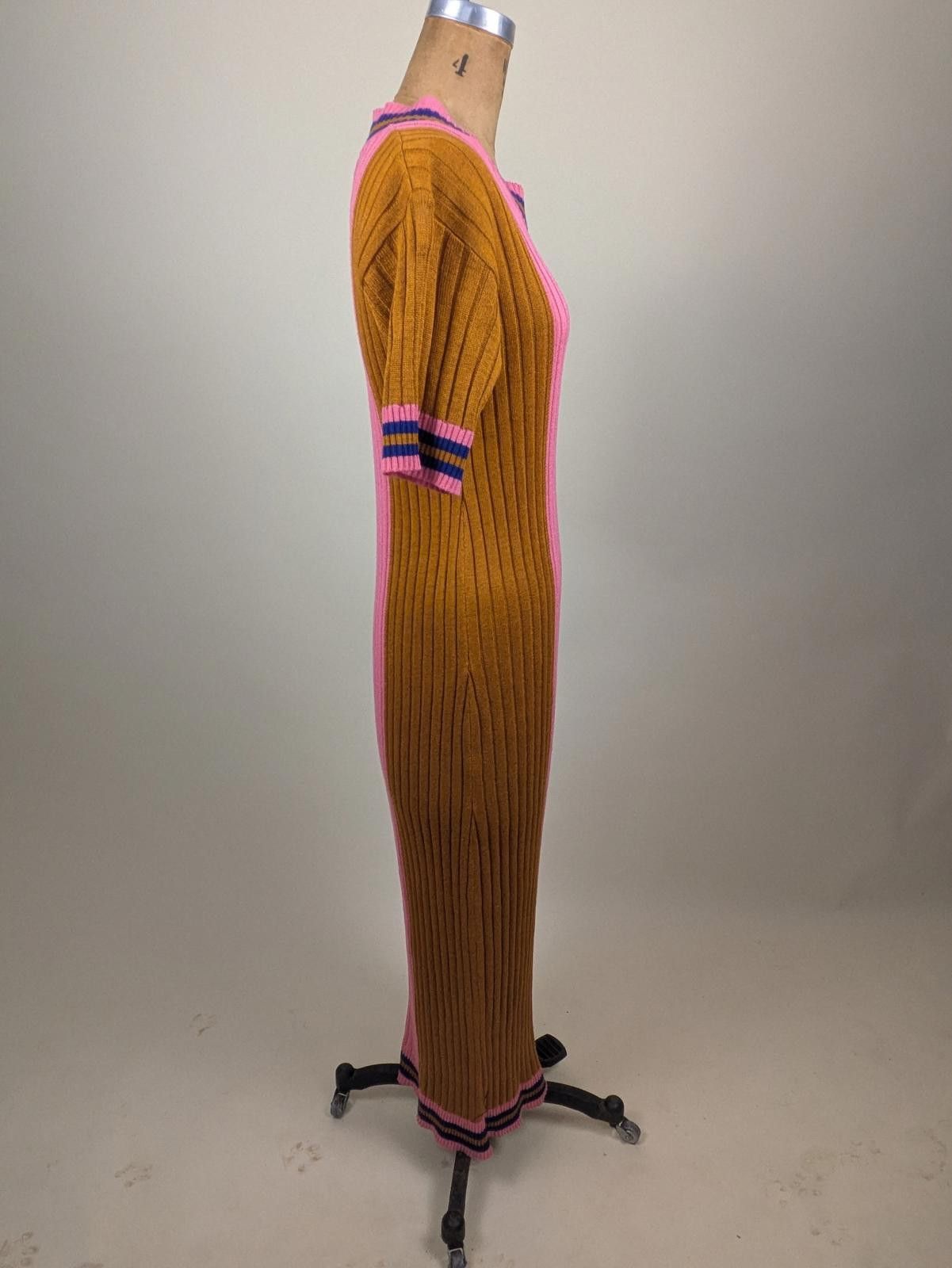 Henrik Vibskov Henrik Vibskov maximalist colourblock knit maxi dress Size L / US 10 / IT 46 - 2 Thumbnail