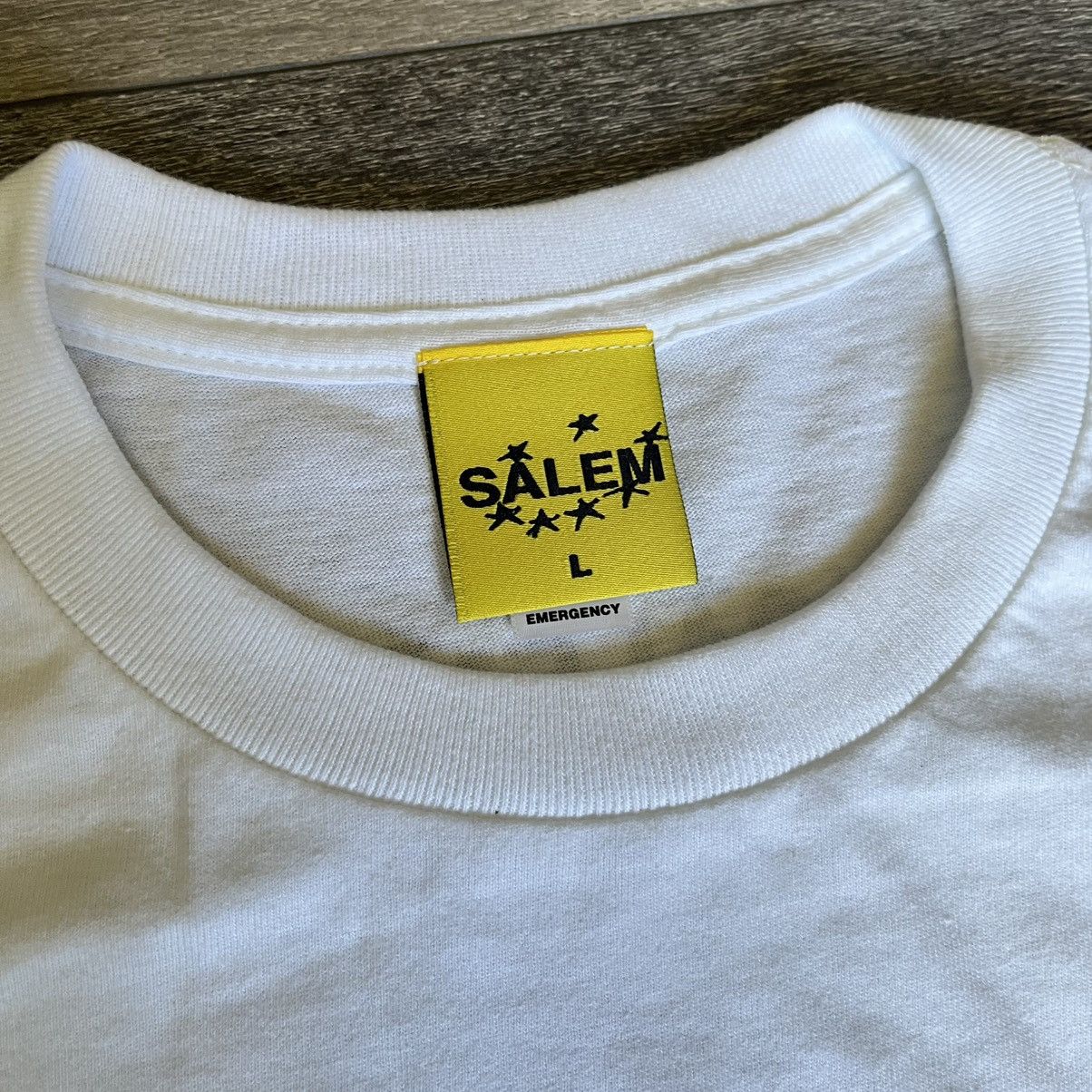 S4LEM Salem S4LEM Dirty Snowman White/Black Graphic Logo T Shirt Size US L / EU 52-54 / 3 - 6 Thumbnail