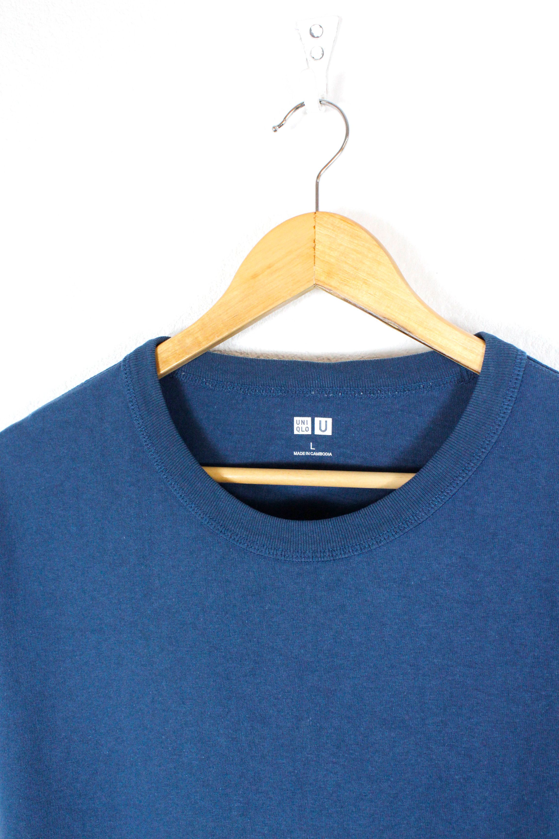 Christophe Lemaire × Lemaire × Uniqlo Uniqlo by Christophe Lemaire Blue T-Shirt Tee L Size US L / EU 52-54 / 3 - 2 Thumbnail