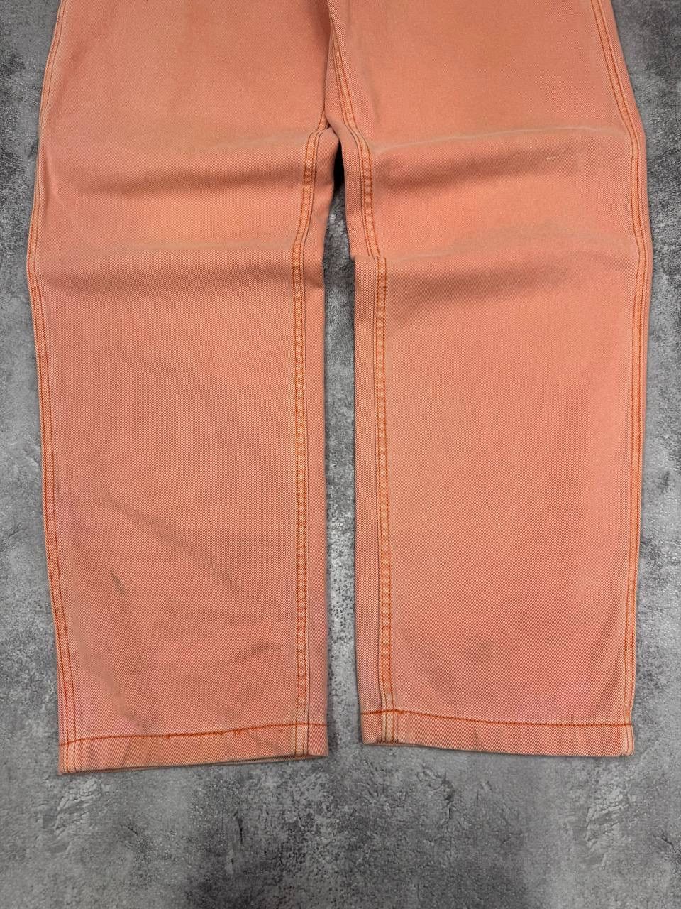 Karl Kani Karl Kani Men Orange Carpenter Denim Jeans Baggy Size L Size US 37 - 7 Thumbnail