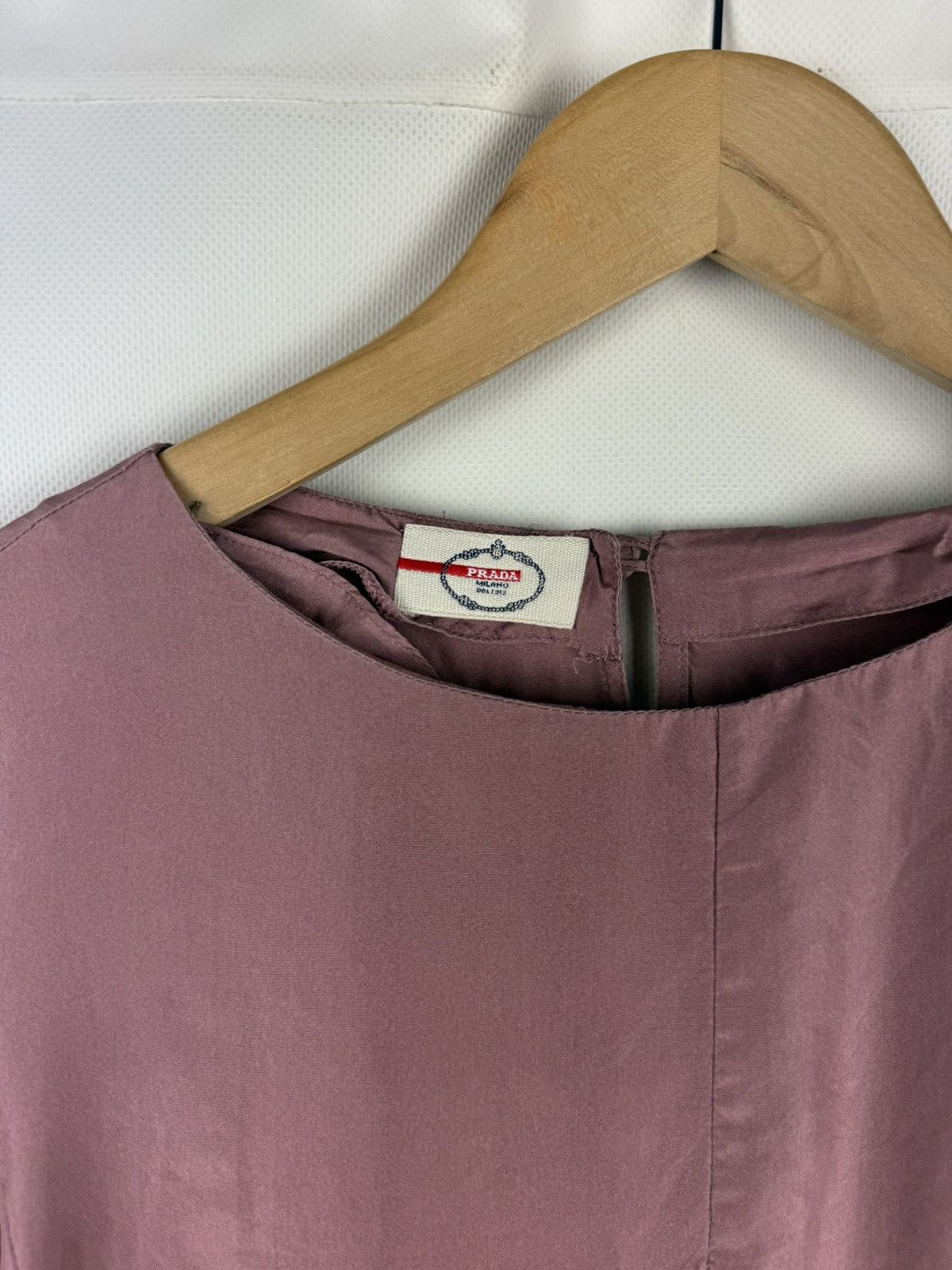 Prada Prada Milano Ladies Long Sleeve Silk Tunic Dress Size 40 Size S / US 4 / IT 40 - 8 Thumbnail