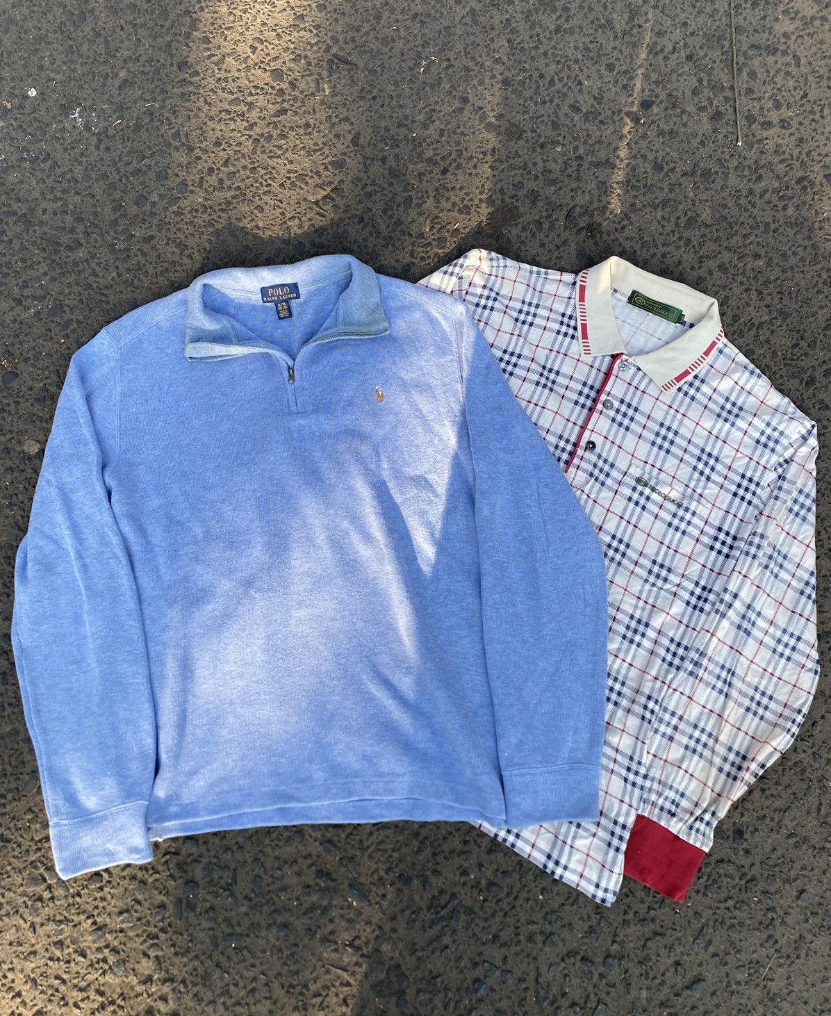 Paolo Gucci × Polo Ralph Lauren Bundle items (Polo Rl Halfzip, Longslevee Paolo Gucci) Size US XL / EU 56 / 4 - 1 Thumbnail