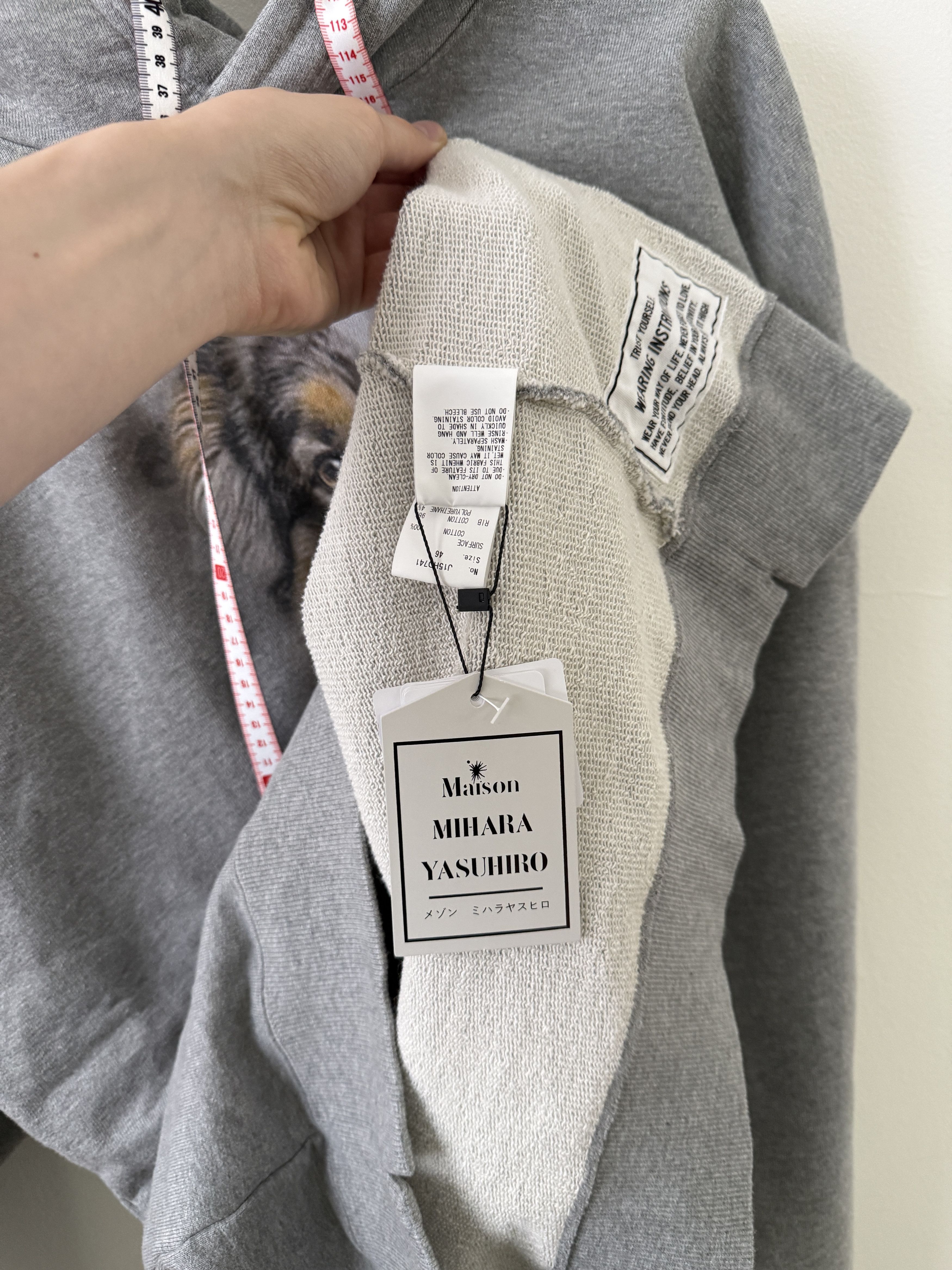 Maison MIHARA YASUHIRO Dog Print Hoodie Size US S / EU 44-46 / 1 - 17 Thumbnail