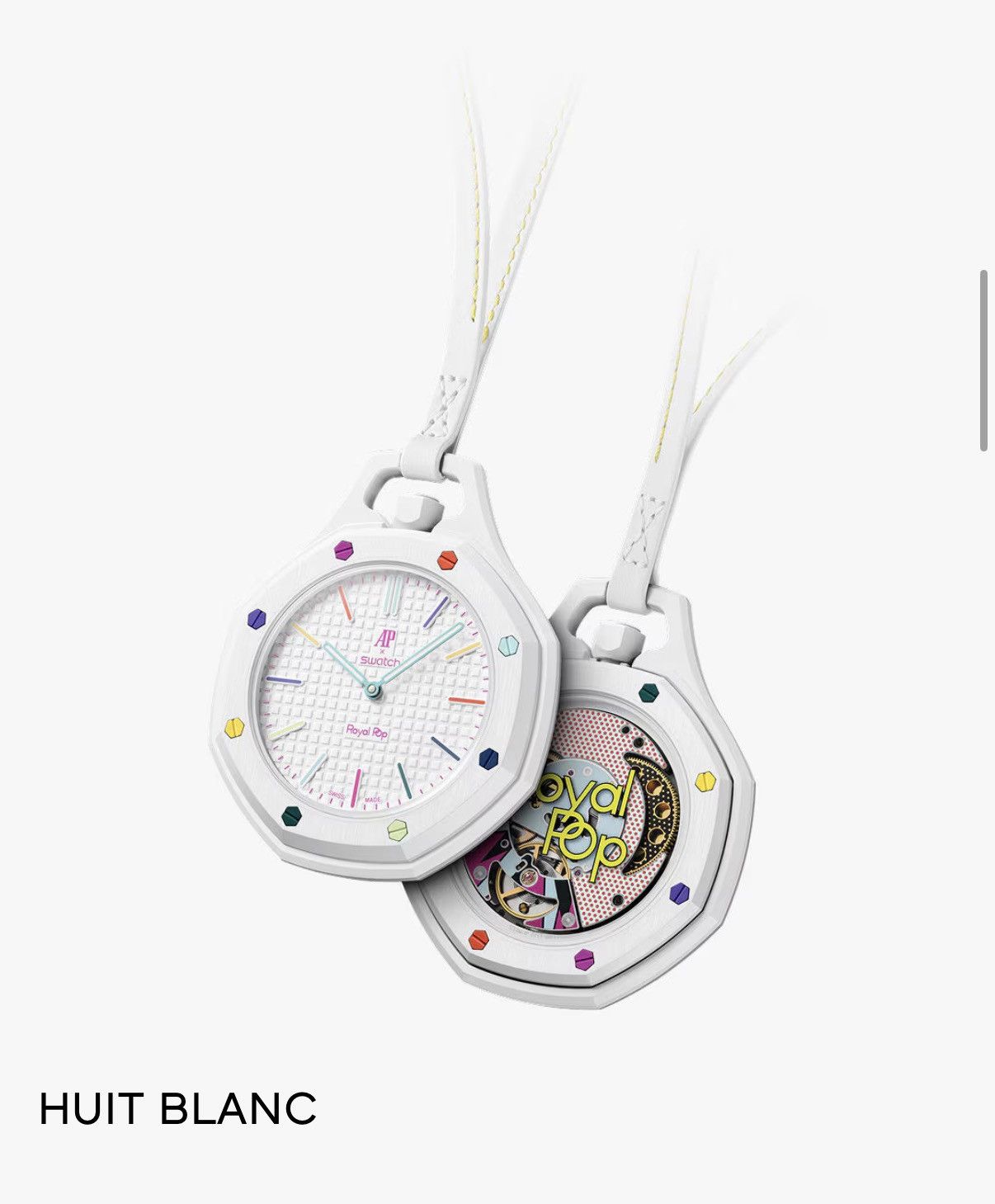 Audemars Piguet Swatch x AP - ROYAL POP - HUIT BLANC Size ONE SIZE - 6 Thumbnail