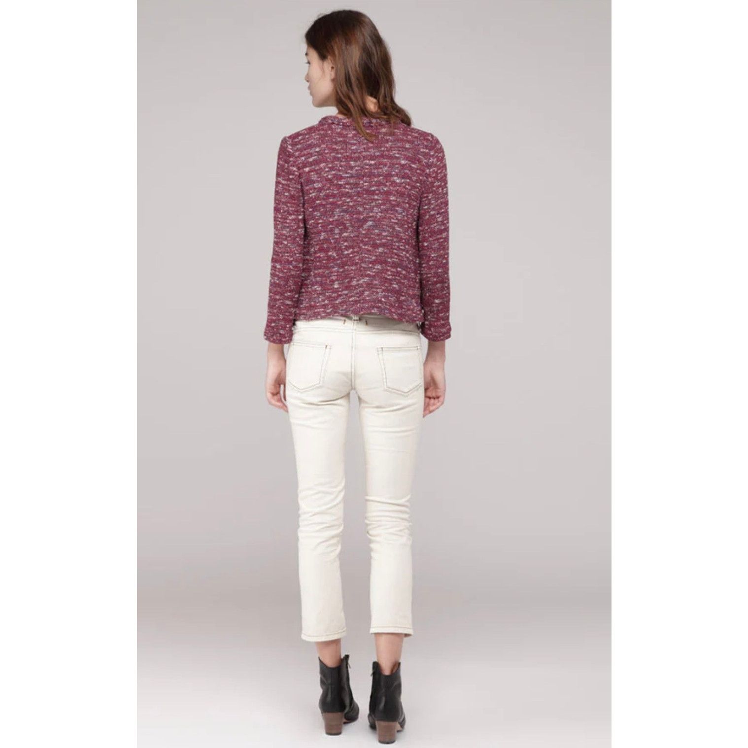 Isabel Marant Etoile Isabel Marant Etoile Ariana Tweed Boucle Jacket $450 size 42 Size L / US 10 / IT 46 - 3 Thumbnail
