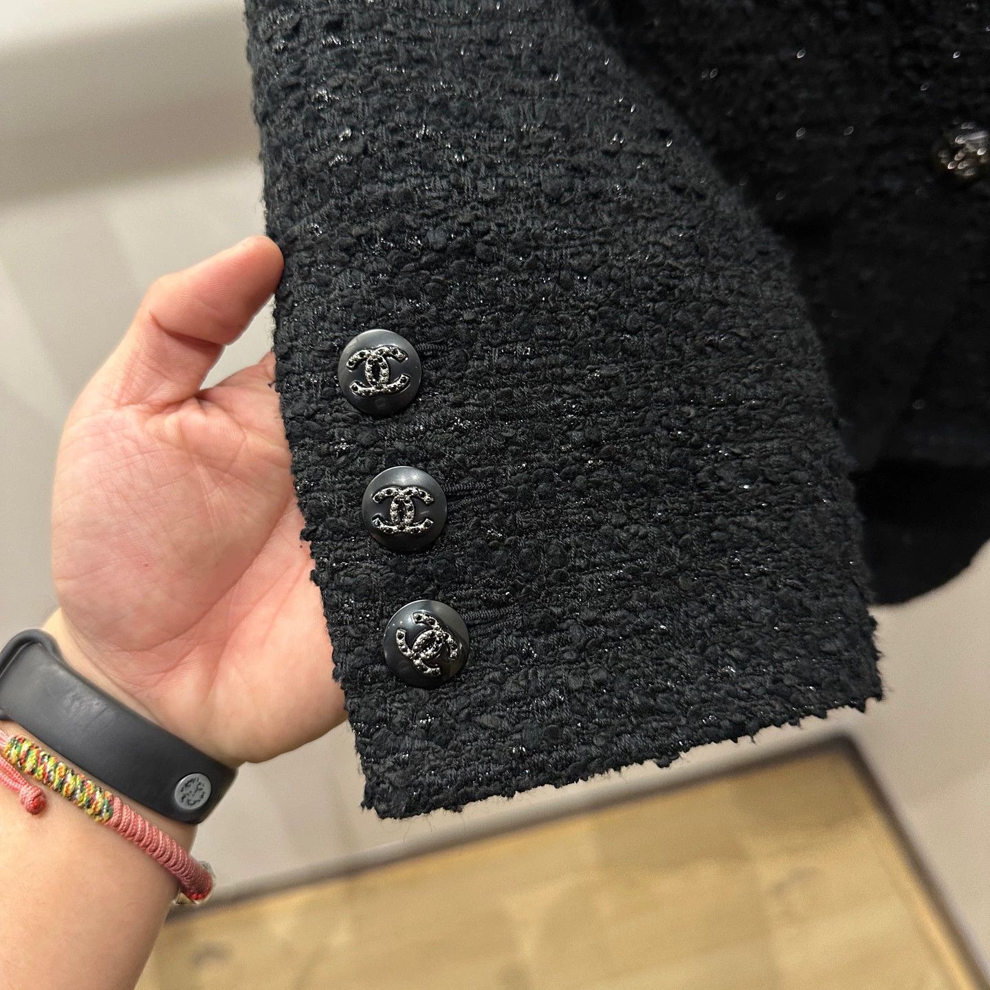 Chanel Chanel tweed single-breasted jacket feb408 Size XS / US 0-2 / IT 36-38 - 6 Thumbnail