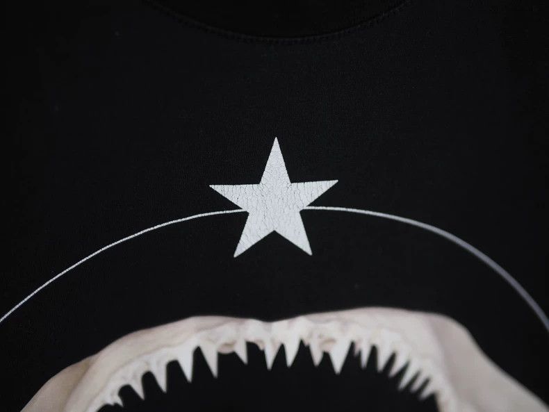 Givenchy Givenchy FW13 Black Shark Teeth Short Sleeve, XXS size Size US XXS / EU 40 - 2 Thumbnail