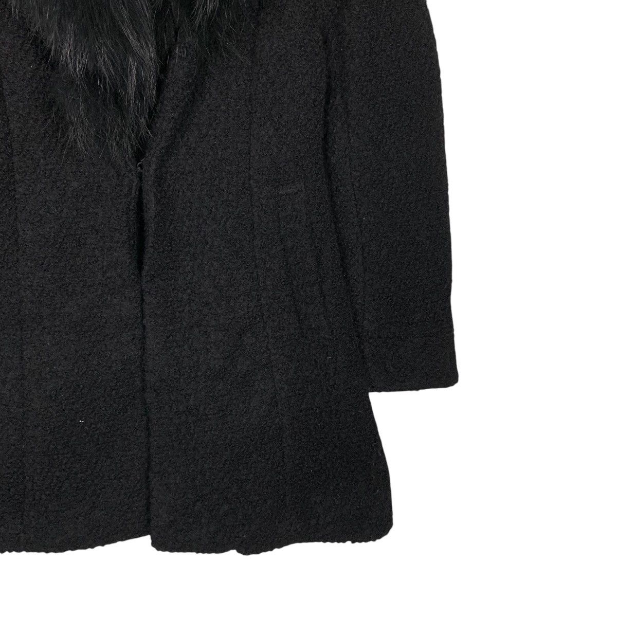 Japanese Brand Japanese Brand Rienda Fur Wool Coat Size S / US 4 / IT 40 - 4 Thumbnail