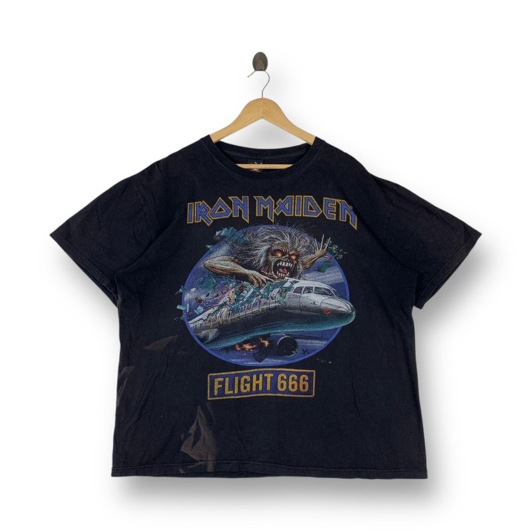 Other Vintage IRON MAIDEN flight 999 band tees Size US XL / EU 56 / 4 - 1 Thumbnail