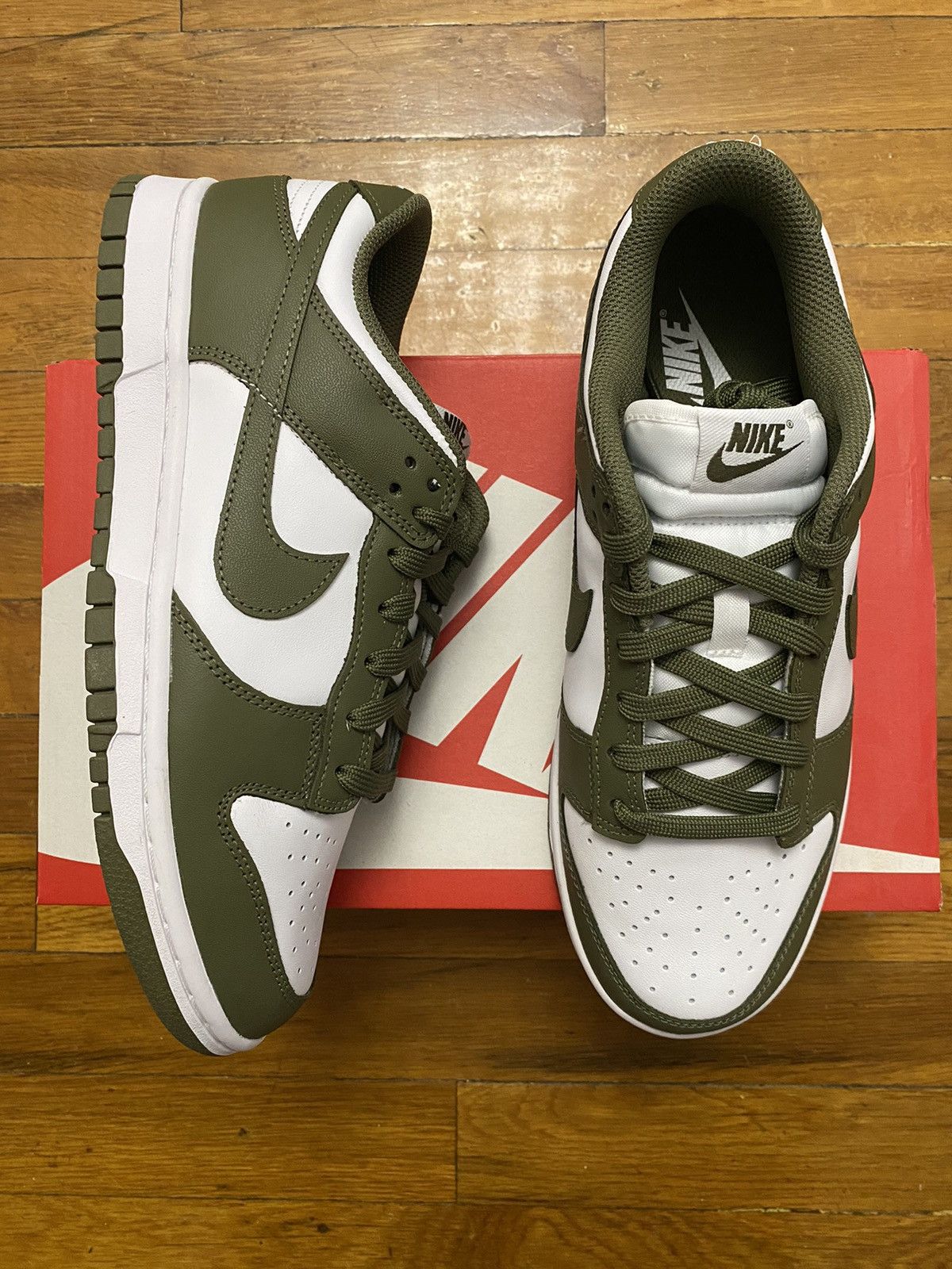 Nike Size 10W / 8.5M - Nike Dunk Low Olive Green Cactus Size US 10 / IT 40 - 1 Thumbnail