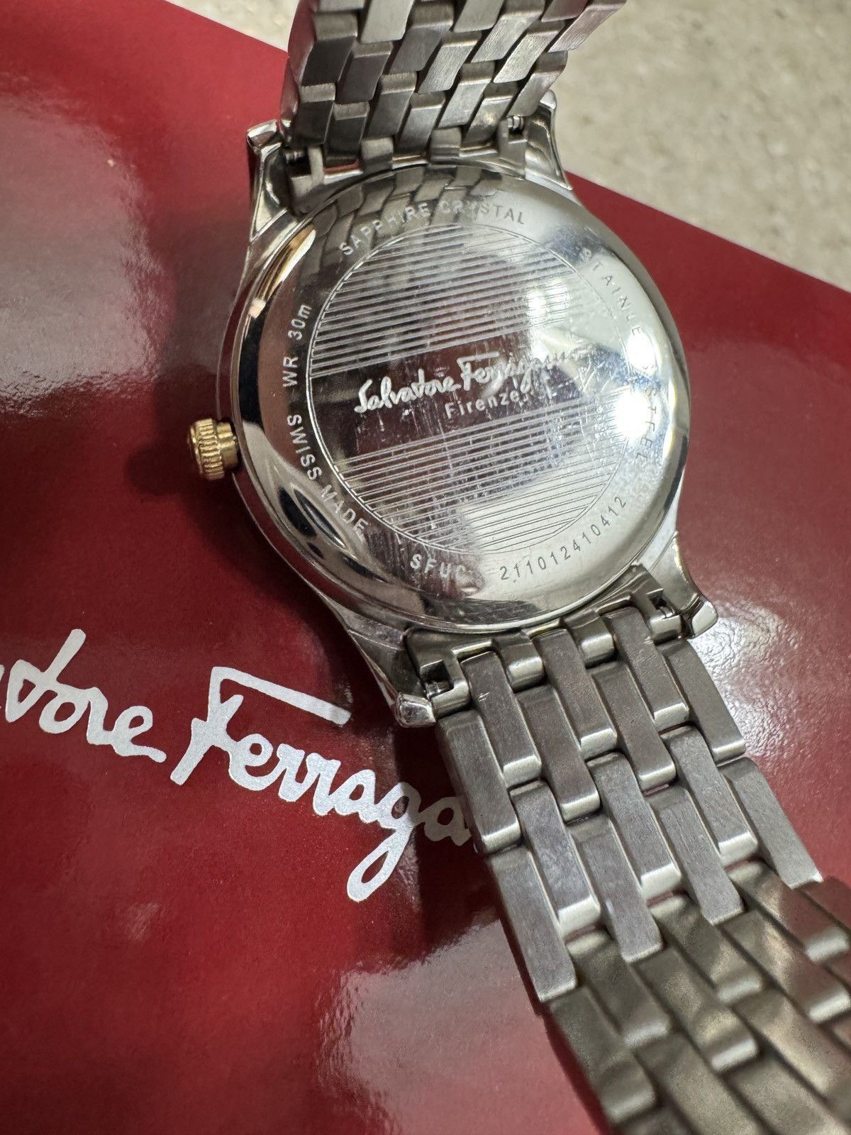 Salvatore Ferragamo Salvatore Ferragamo Slim Formal Watch Size ONE SIZE - 10 Thumbnail