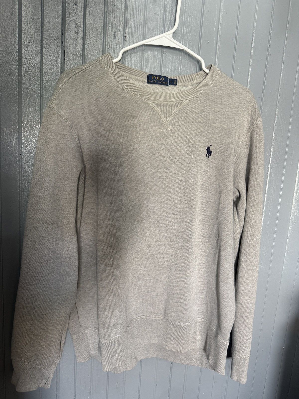 Polo Ralph Lauren Polo Ralph Lauren Grey Sweatshirt Size US L / EU 52-54 / 3 - 1 Thumbnail