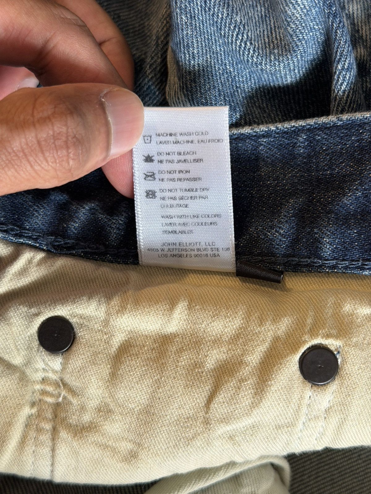 John Elliott John Elliott The Daze Denim Size US 33 - 5 Thumbnail