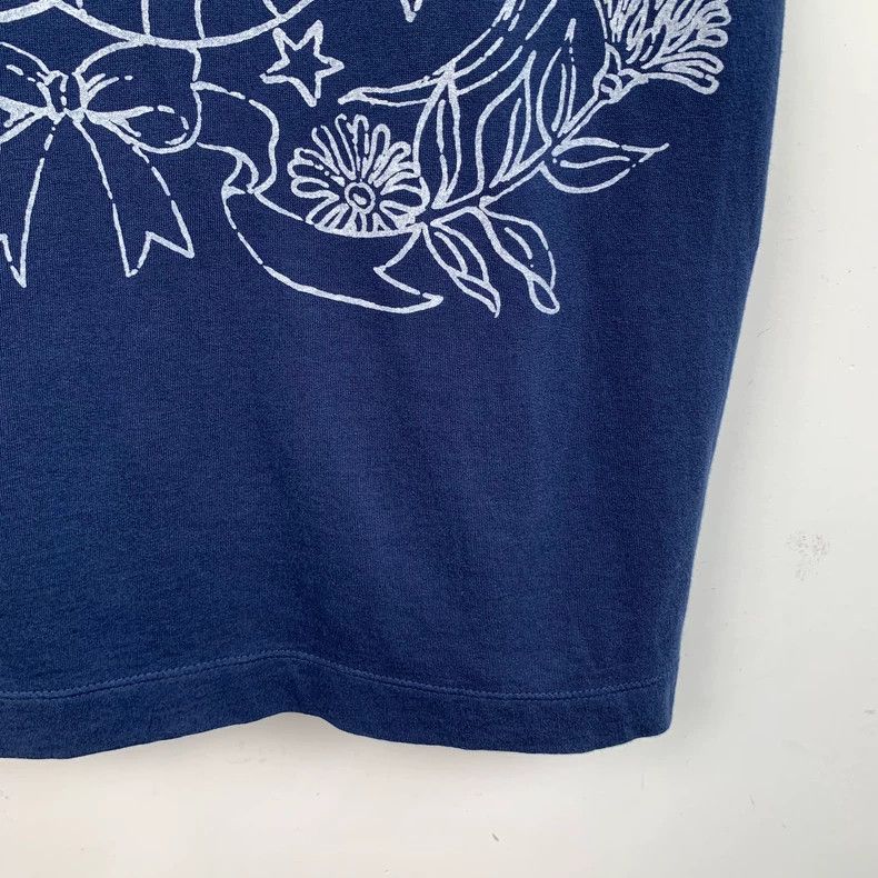 Gucci Gucci Dark blue pattern printed cotton round-neck short-sle Size US XL / EU 56 / 4 - 4 Thumbnail