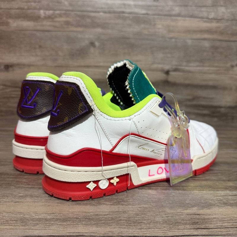 Louis Vuitton Louis Vuitton Upcycling Trainer Low Top Sneakers -2508 Size US 8 / EU 41 - 7 Thumbnail