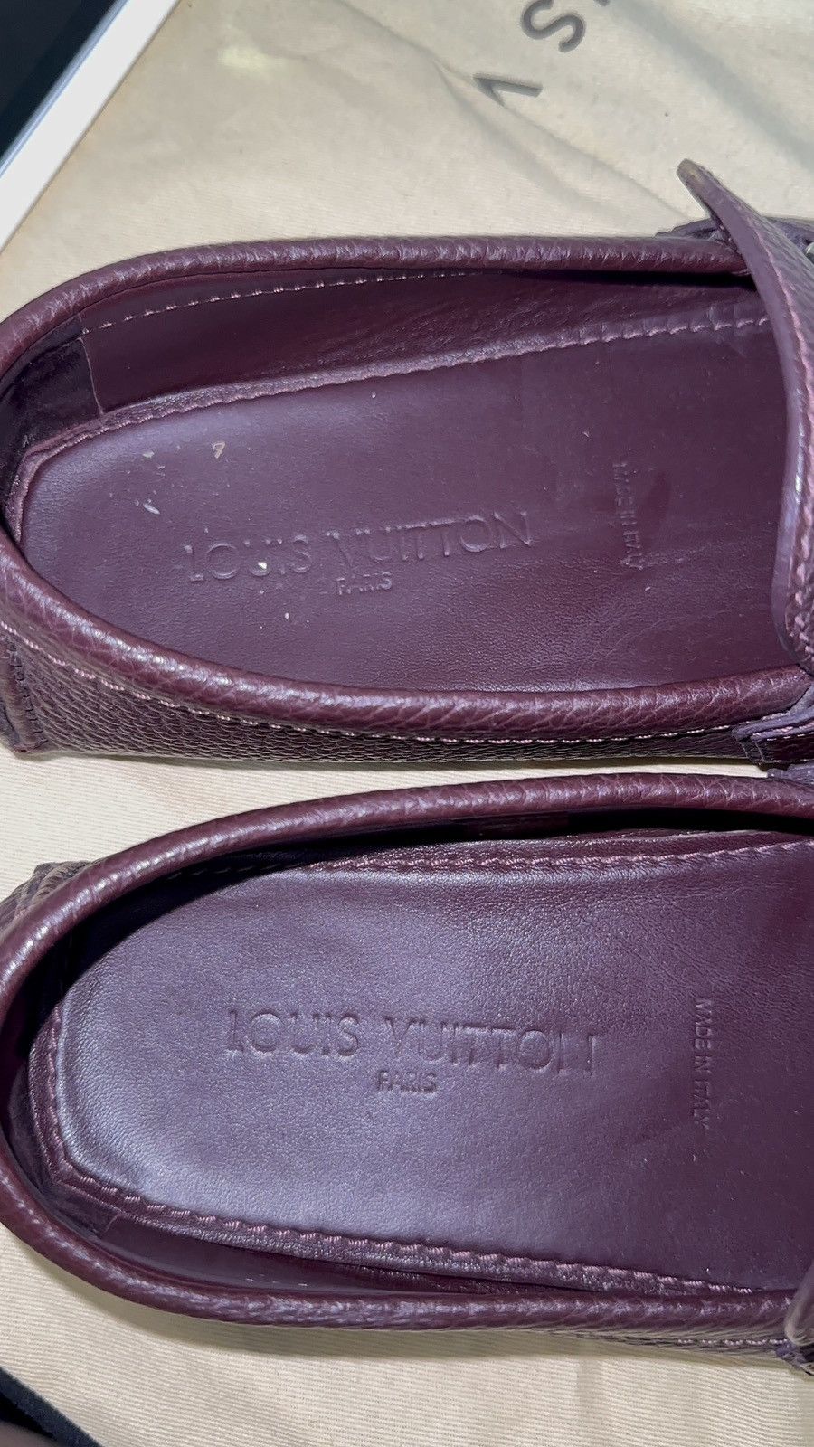 Louis Vuitton Wine Mocasines Size US 11.5 / EU 44-45 - 11 Thumbnail