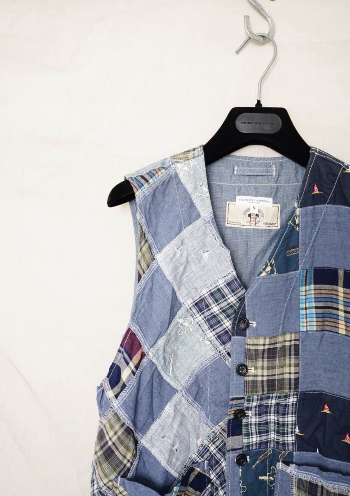 Engineered Garments Engineered Garments Panel Vest Size US S / EU 44-46 / 1 - 4 Thumbnail