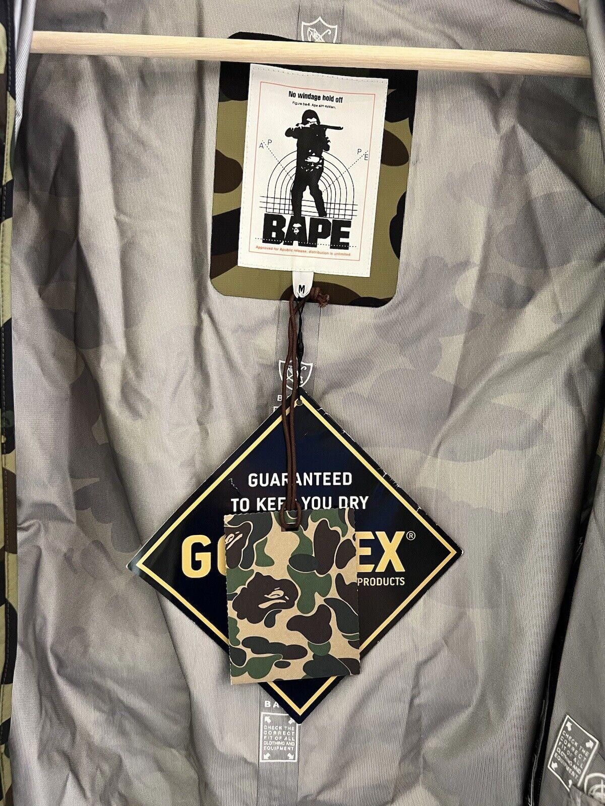 Bape Bape A Bathing Ape Gore-Tex Trench Coat Rain Jacket Camo M Size US M / EU 48-50 / 2 - 4 Thumbnail