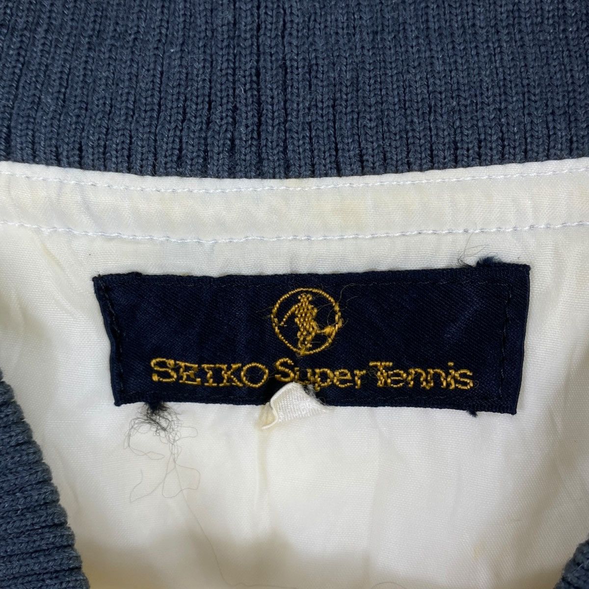 Seiko Vintage SEIKO SUPER TENNIS Japan Bomber Zipper Outdoor Size US L / EU 52-54 / 3 - 6 Thumbnail
