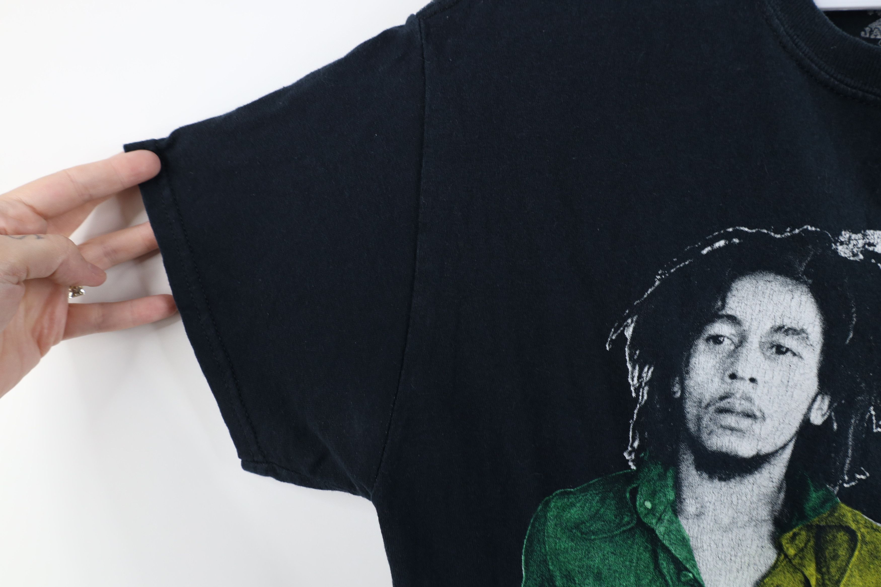 Vintage Vintage Y2K Streetwear Bob Marley Big Logo Rasta T-Shirt Size US M / EU 48-50 / 2 - 8 Thumbnail