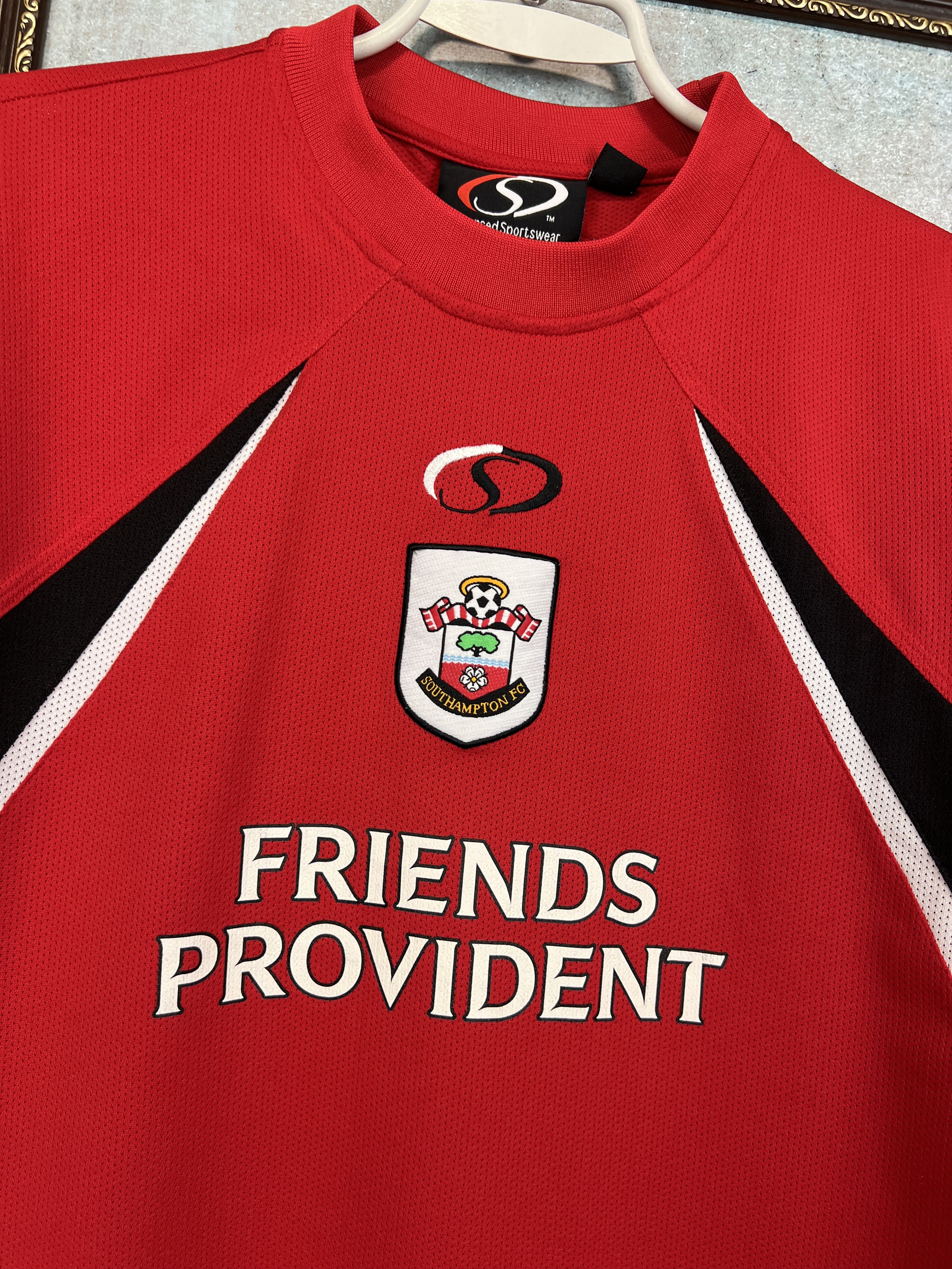 Vintage 2000's Southampton Football Train Shirt Soccer Jersey Trikot Size US XL / EU 56 / 4 - 3 Thumbnail