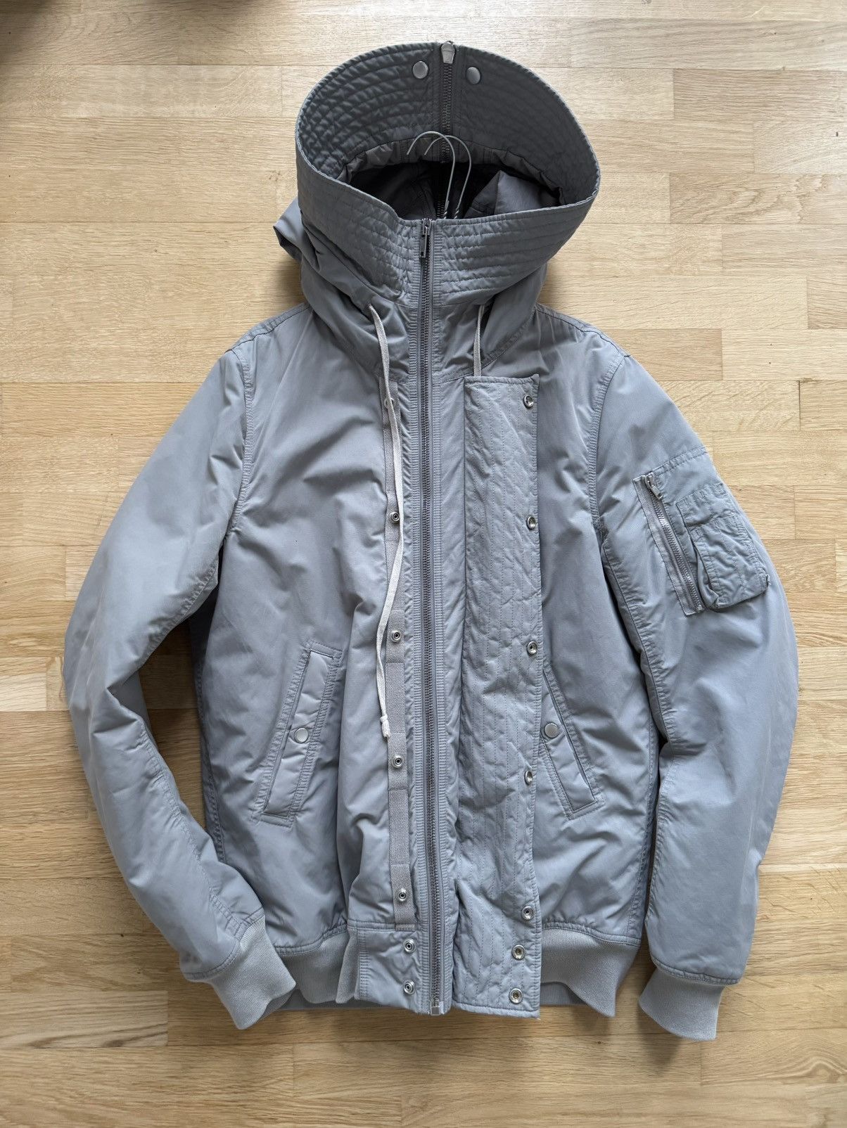 Rick Owens Hooded Bomber | Grailed