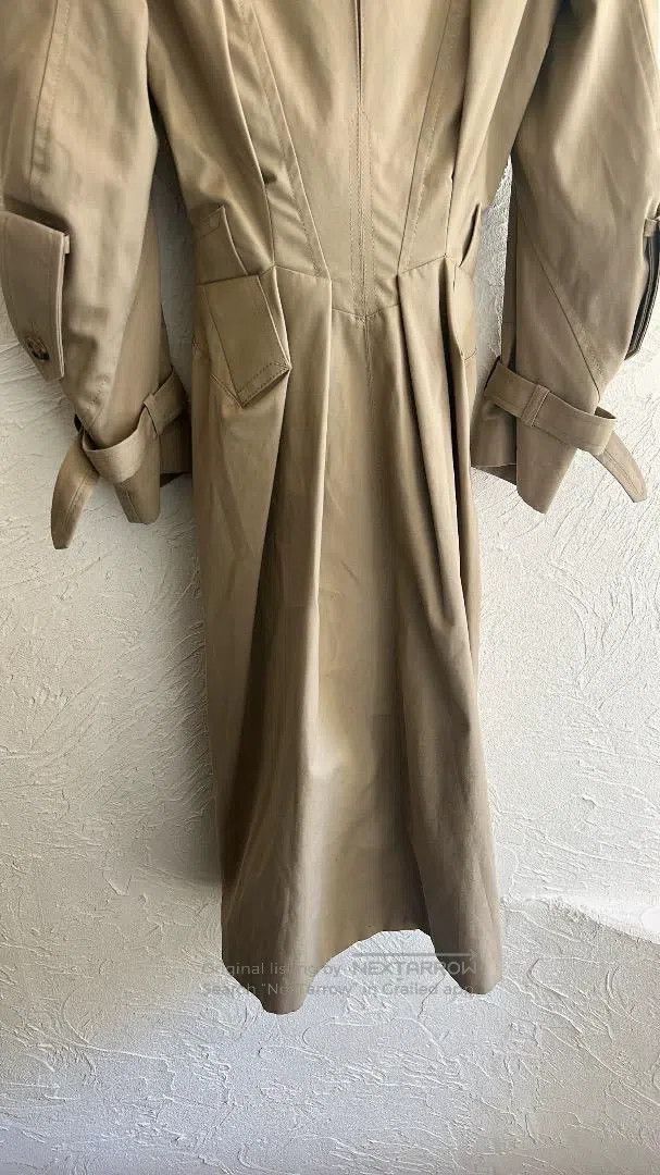 Junya Watanabe Junya Watanabe Deconstructed Khaki Trench Coat Size XS / US 0-2 / IT 36-38 - 5 Thumbnail