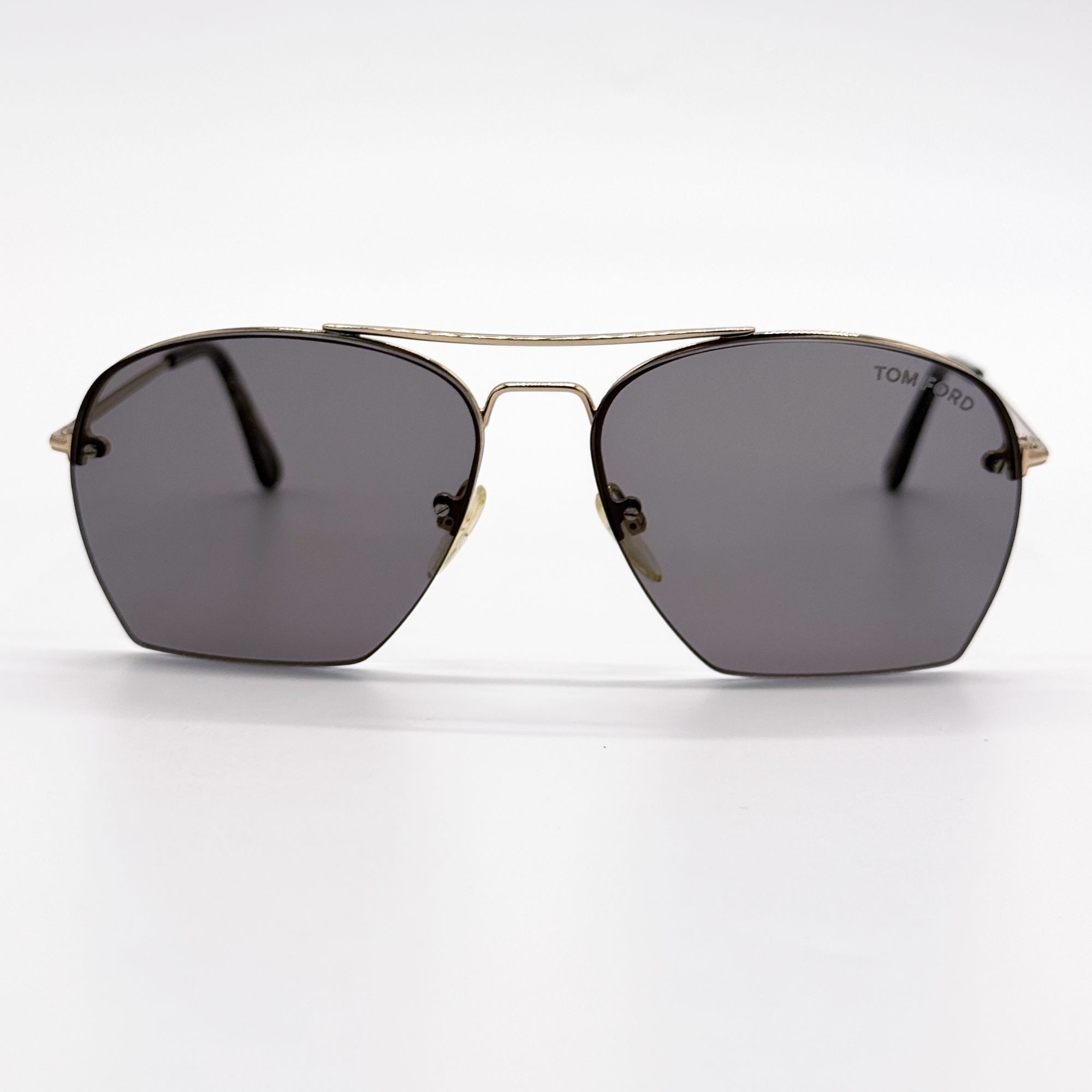 Tom Ford NEW TOM FORD WHELAN SUNGLASSES TF505 28E AVIATOR GOLD FY0505 Size ONE SIZE - 4 Thumbnail