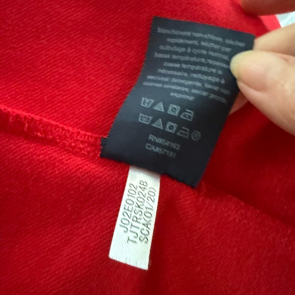 Tommy Hilfiger NWT Tommy Hilfiger Women's Military Band Jacket Red $109 S Size S / US 4 / IT 40 - 10 Thumbnail