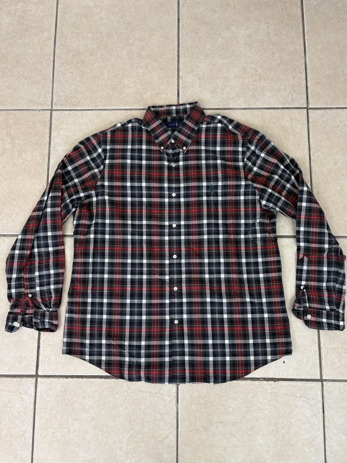 Polo Ralph Lauren Ralph Lauren Polo Plaid Button Down Shirt Size XL Size US XL / EU 56 / 4 - 1 Thumbnail