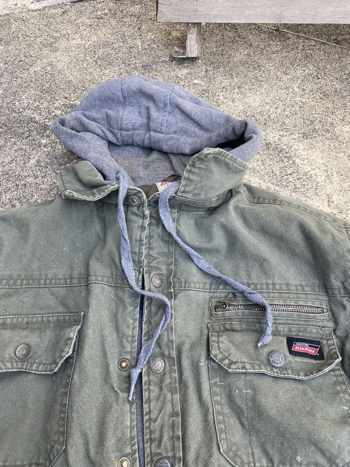 Dickies ❗️Heavy Used ❗️Vintage Distressed Y2K Dickies Jacket Size US L / EU 52-54 / 3 - 7 Thumbnail