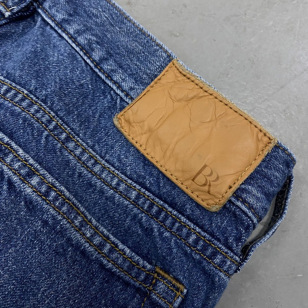 Banana Republic × Japanese Brand × Levi's Banana Republic Slim Fit Selvedge Denim Blue Jeans Size US 33 - 8 Thumbnail