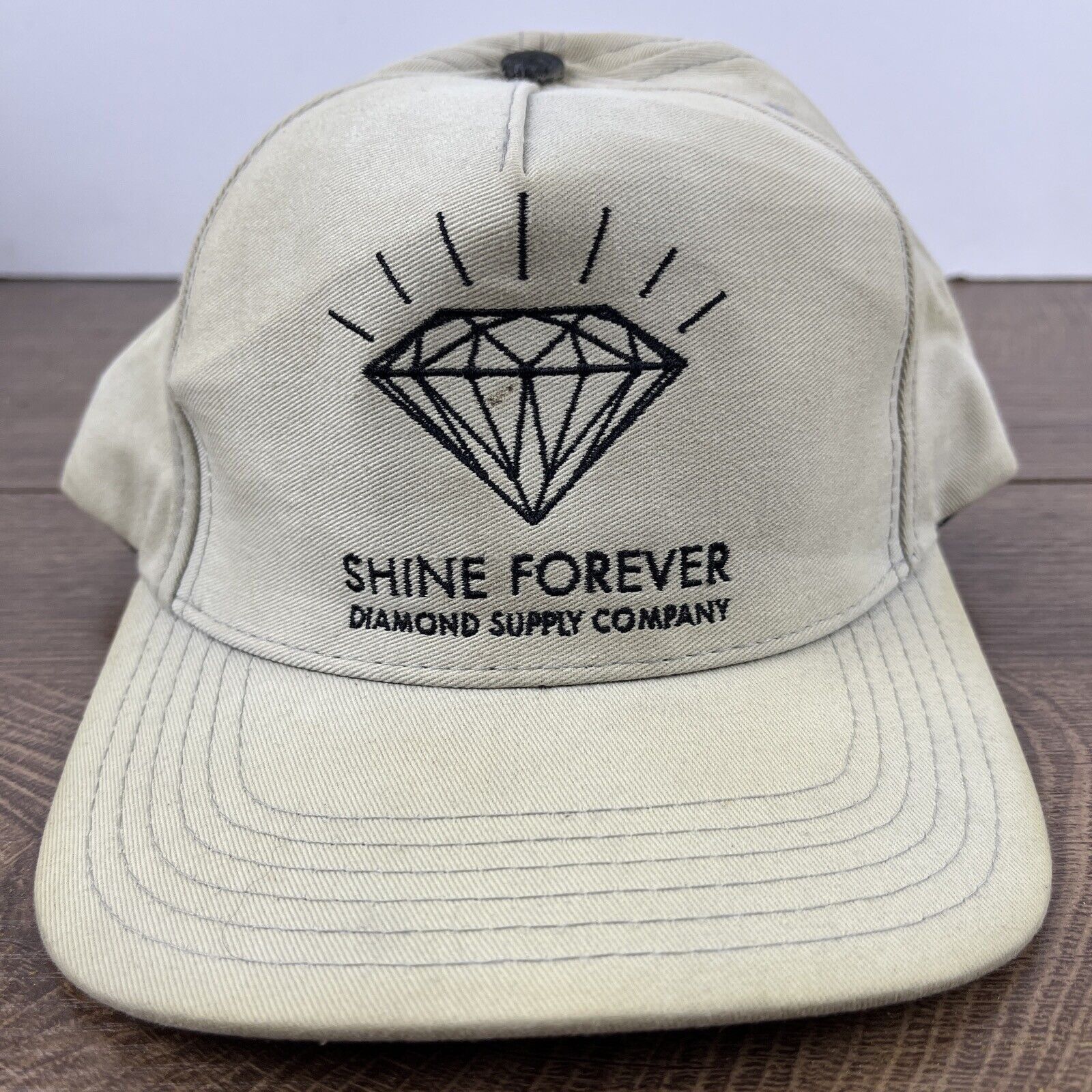 Other Shine Forever Hat Shine Diamond Tan Hat Adjustable Snapback Size ONE SIZE - 6 Thumbnail