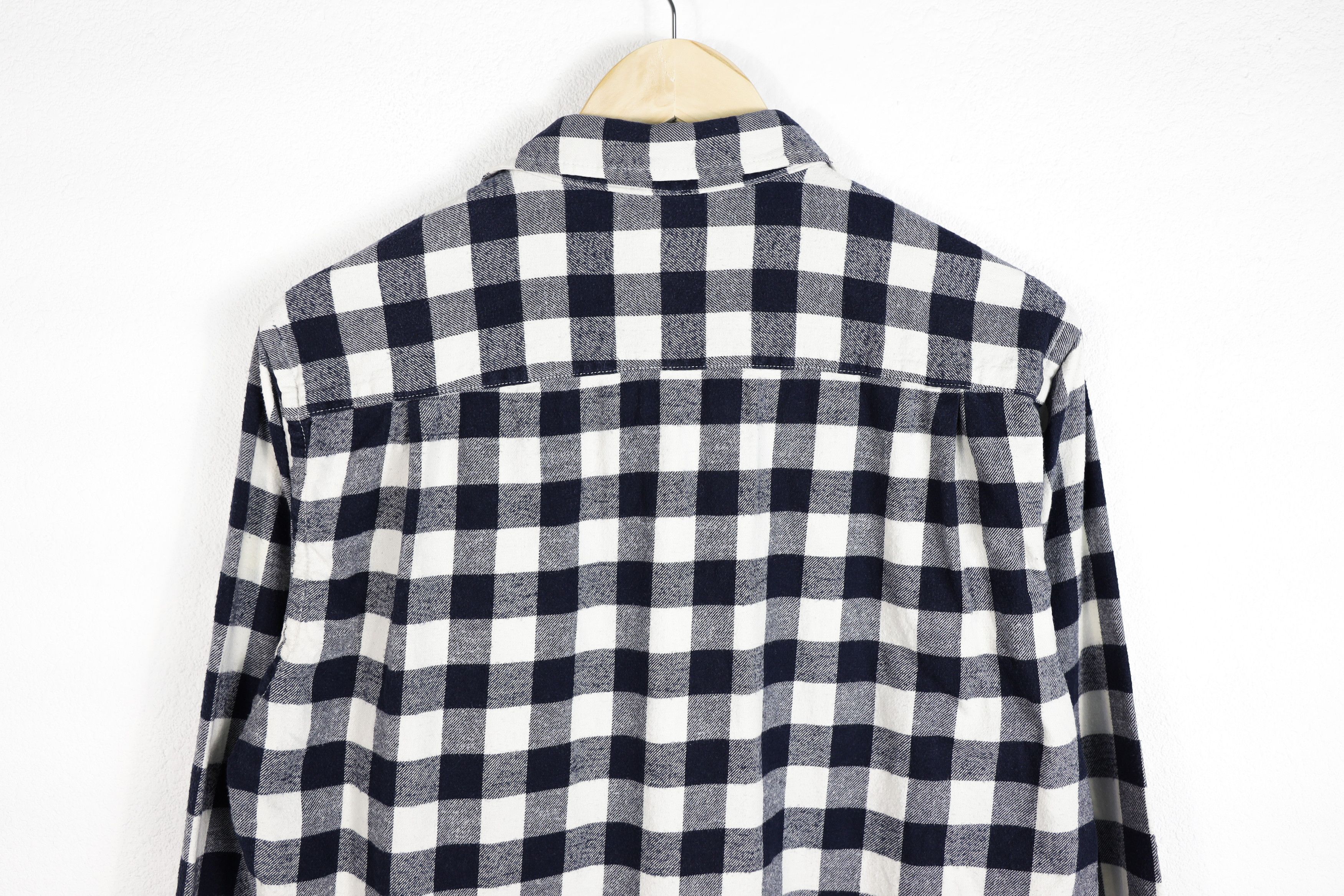 Global Work Global Work Kemeja Black White Check Flannel Shirt Size US S / EU 44-46 / 1 - 8 Thumbnail