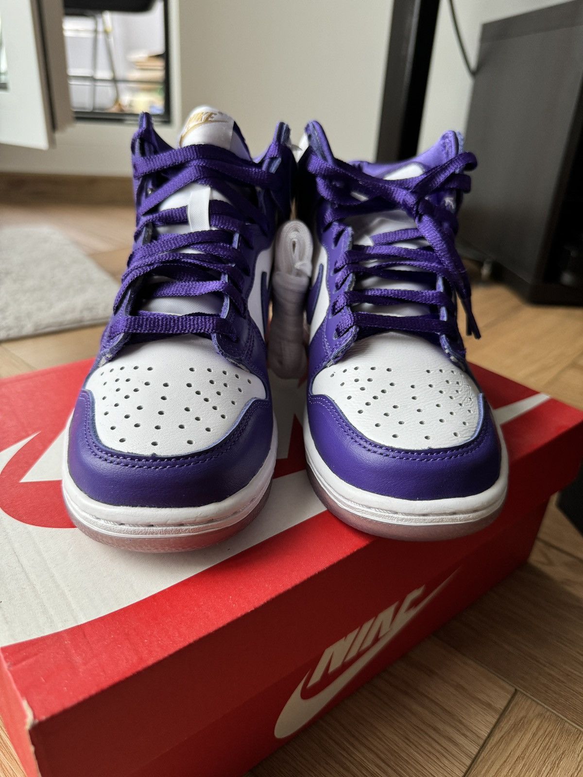 Nike Nike Dunk High 'Varsity Purple' Size US 6.5 / IT 36.5 - 7 Thumbnail