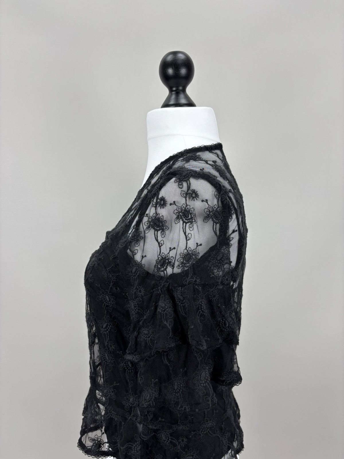 Allsaints Womens blouse AllSaints Size 38 Color Black Size XS / US 0-2 / IT 36-38 - 9 Thumbnail
