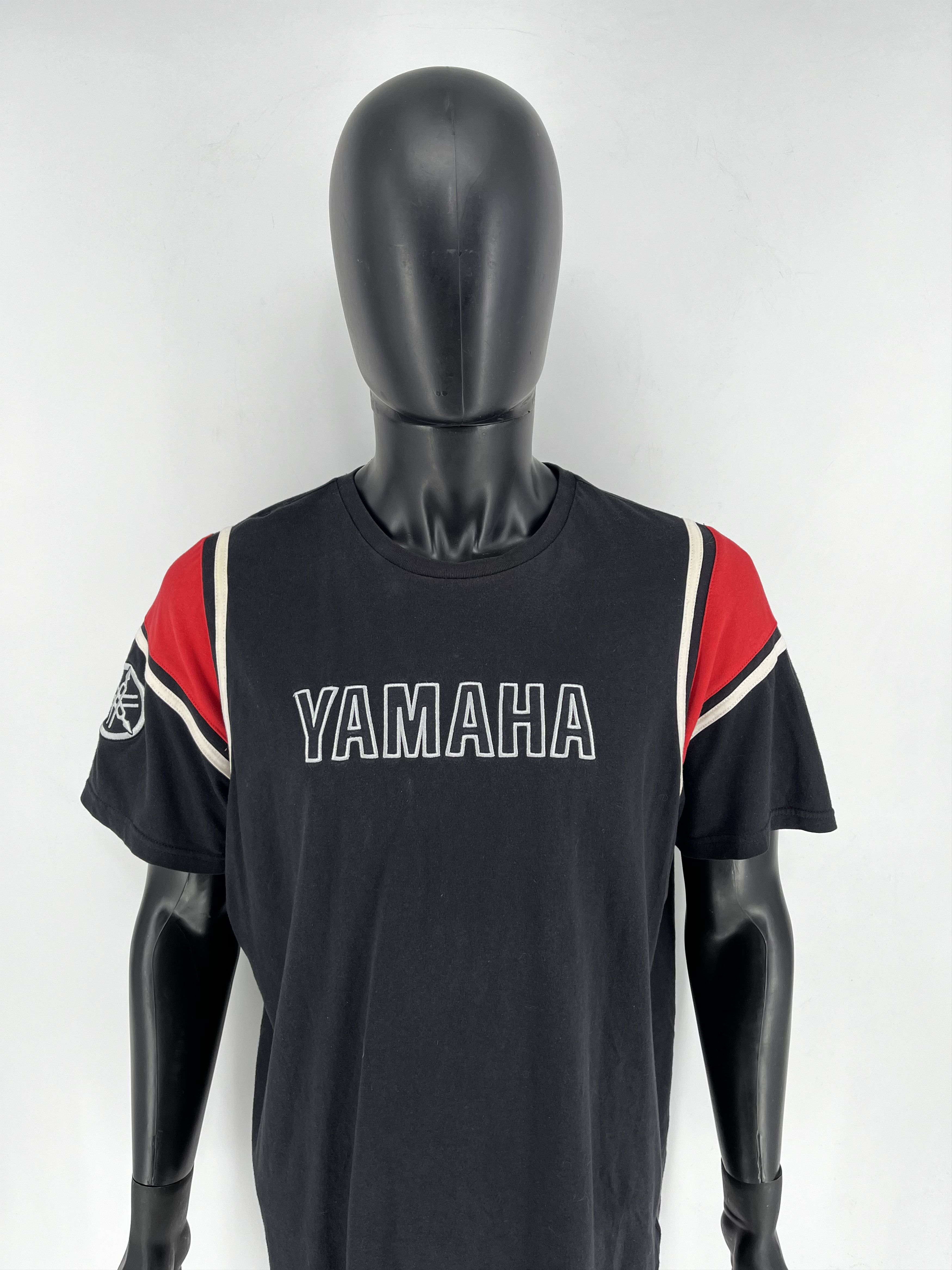 Vintage × Yamaha Vintage Streetwear Y2k Hype Yamaha Tshirt Tech Racing Size US XXL / EU 58 / 5 - 5 Thumbnail
