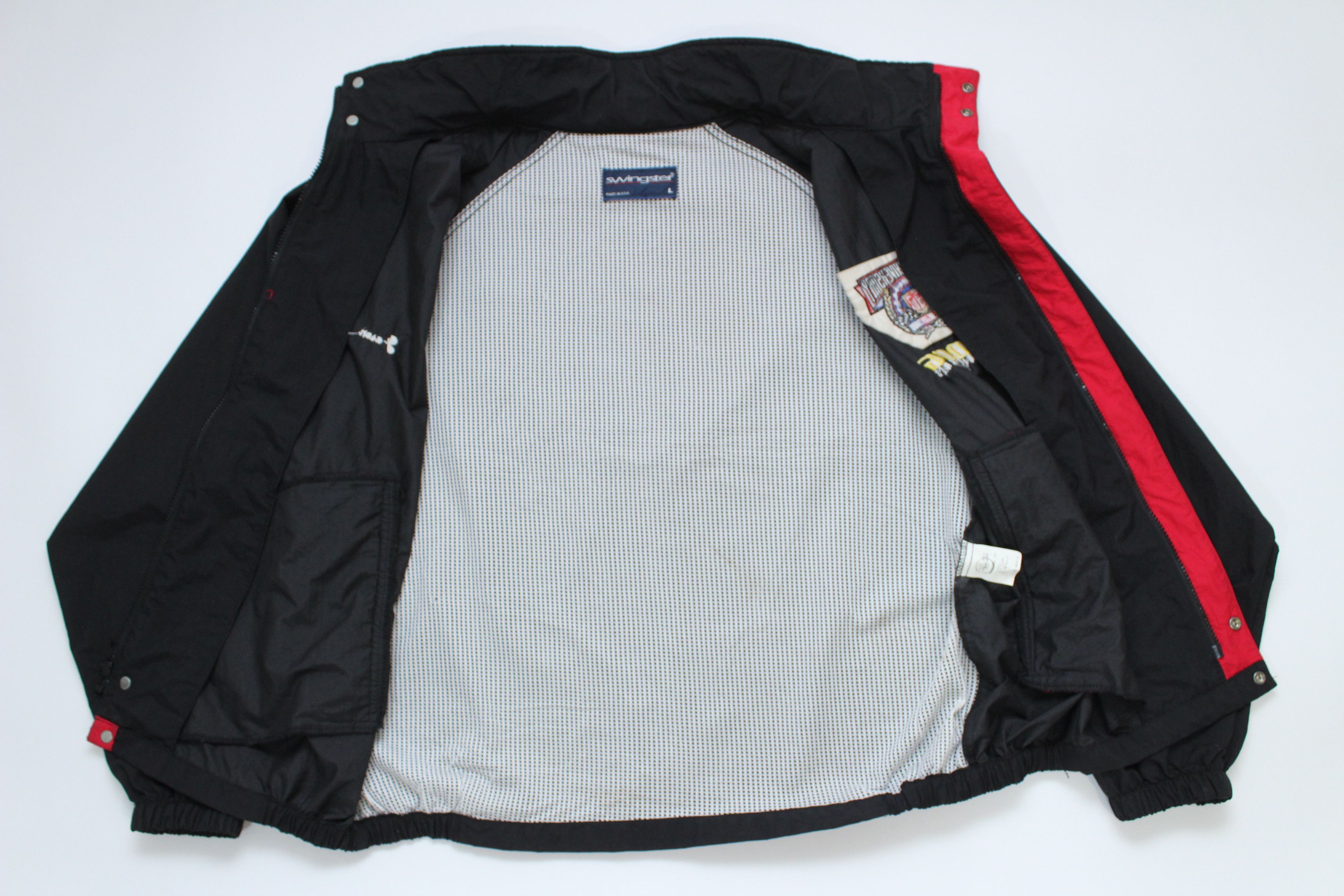 NASCAR Swingster 98 Nascar 50 Anniversary Jason Jacket Made In USA Size US L / EU 52-54 / 3 - 8 Thumbnail