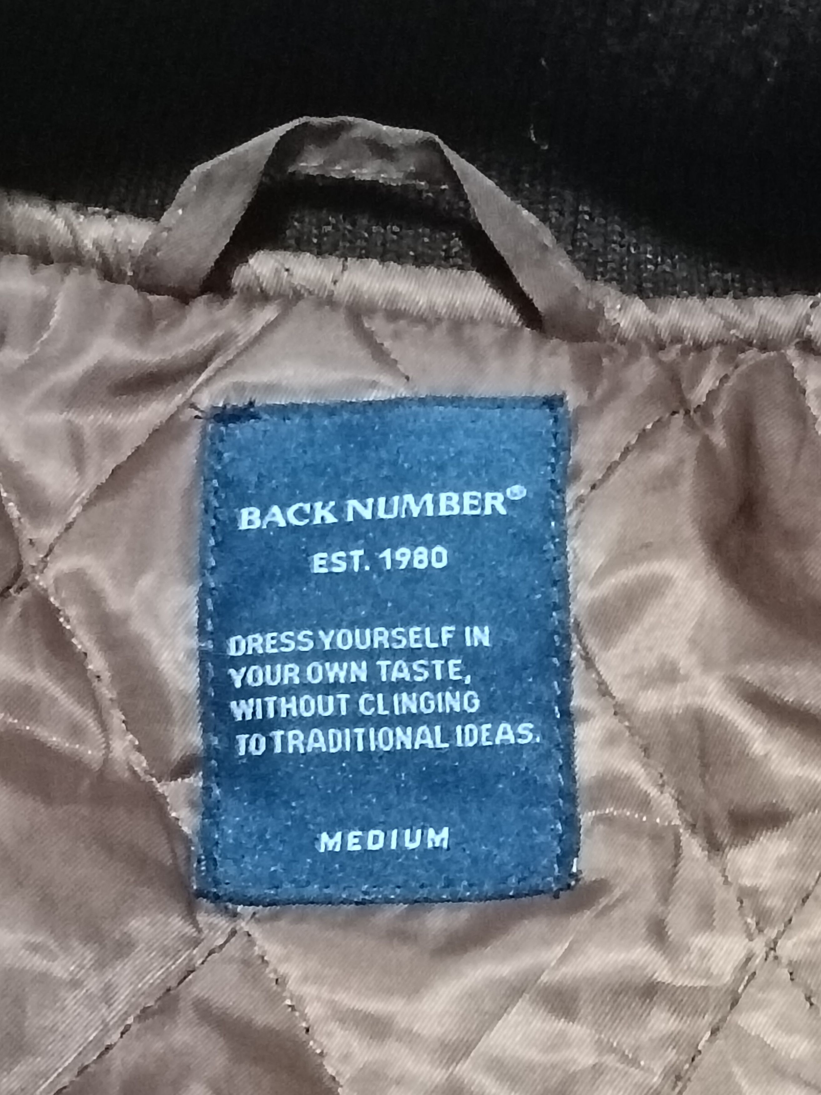 Japanese Brand BACK NUMBER VARSITY JACKET Size US M / EU 48-50 / 2 - 4 Thumbnail